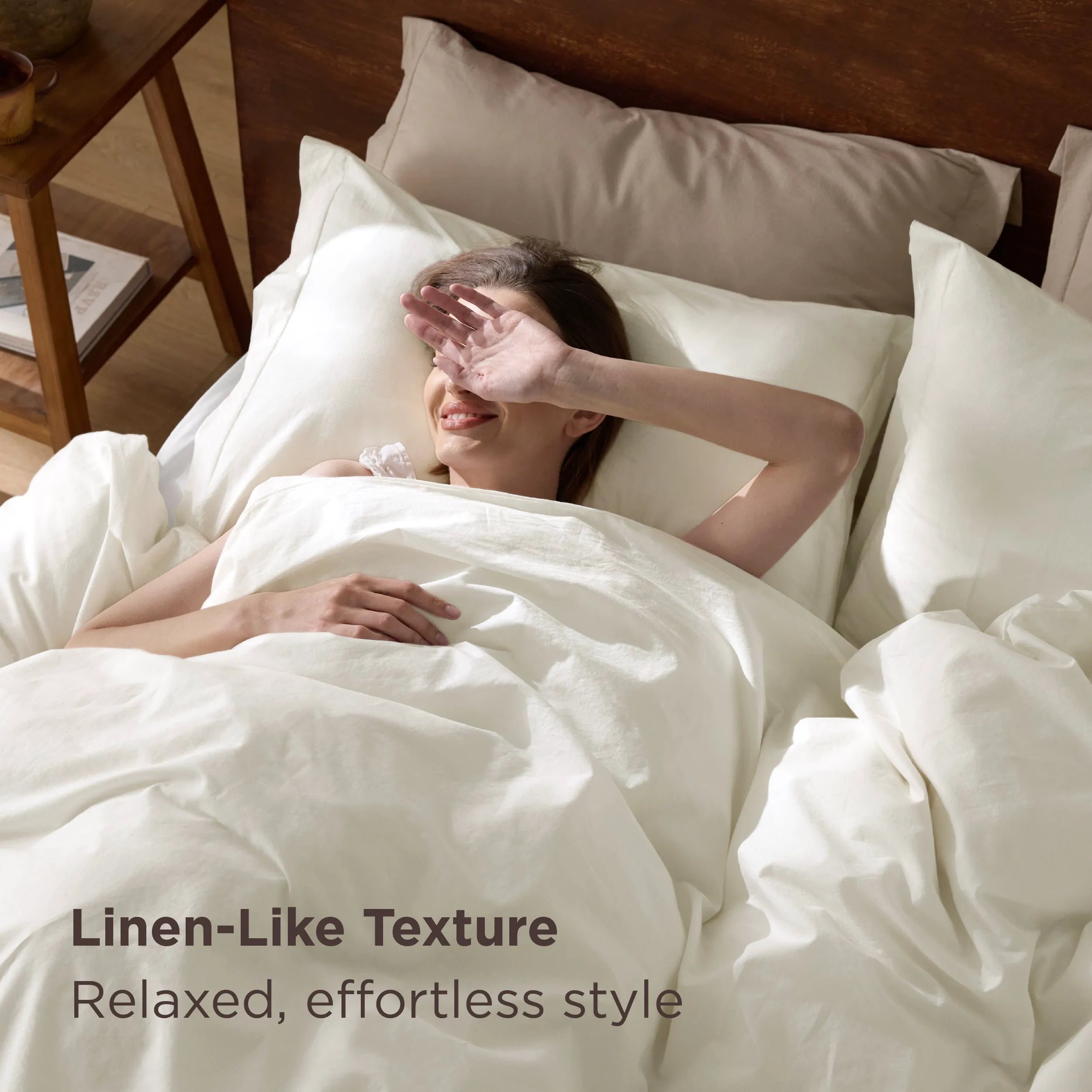 PureWoven™ Washed Cotton Duvet Cover Set