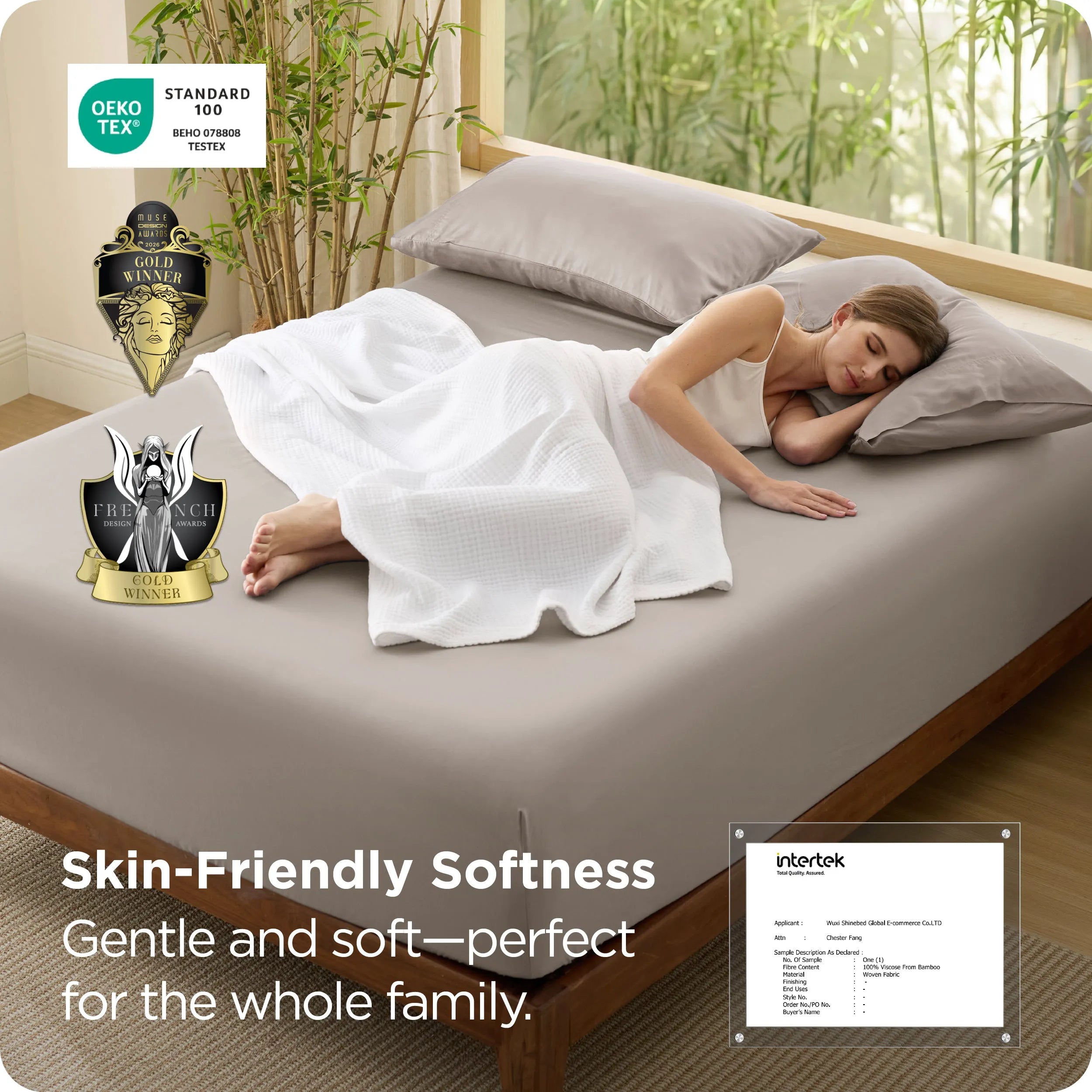 Rayon from Bamboo Fitted Sheet