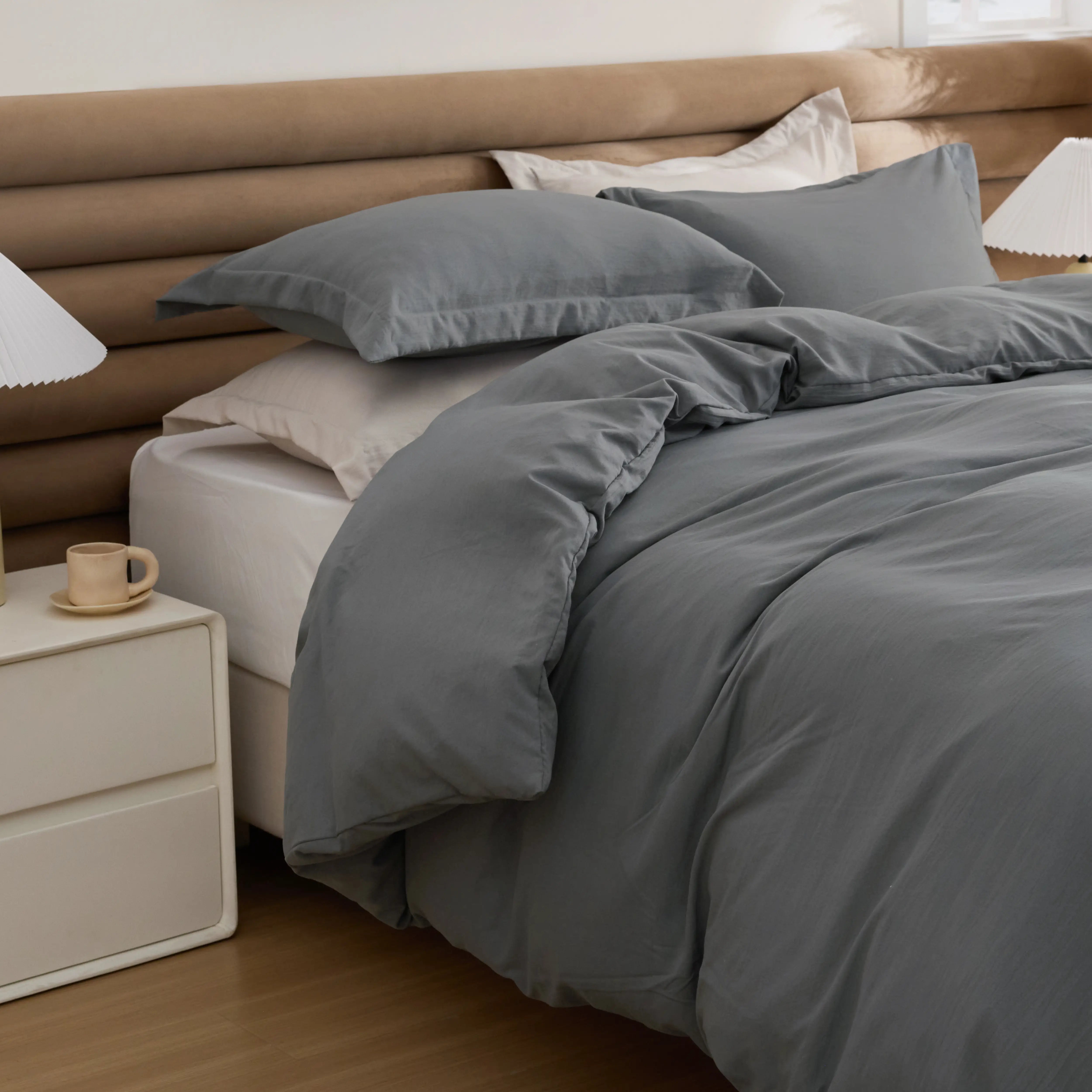 Prewashed Cotton-Like Down Alternative Bed-in-a-Bag