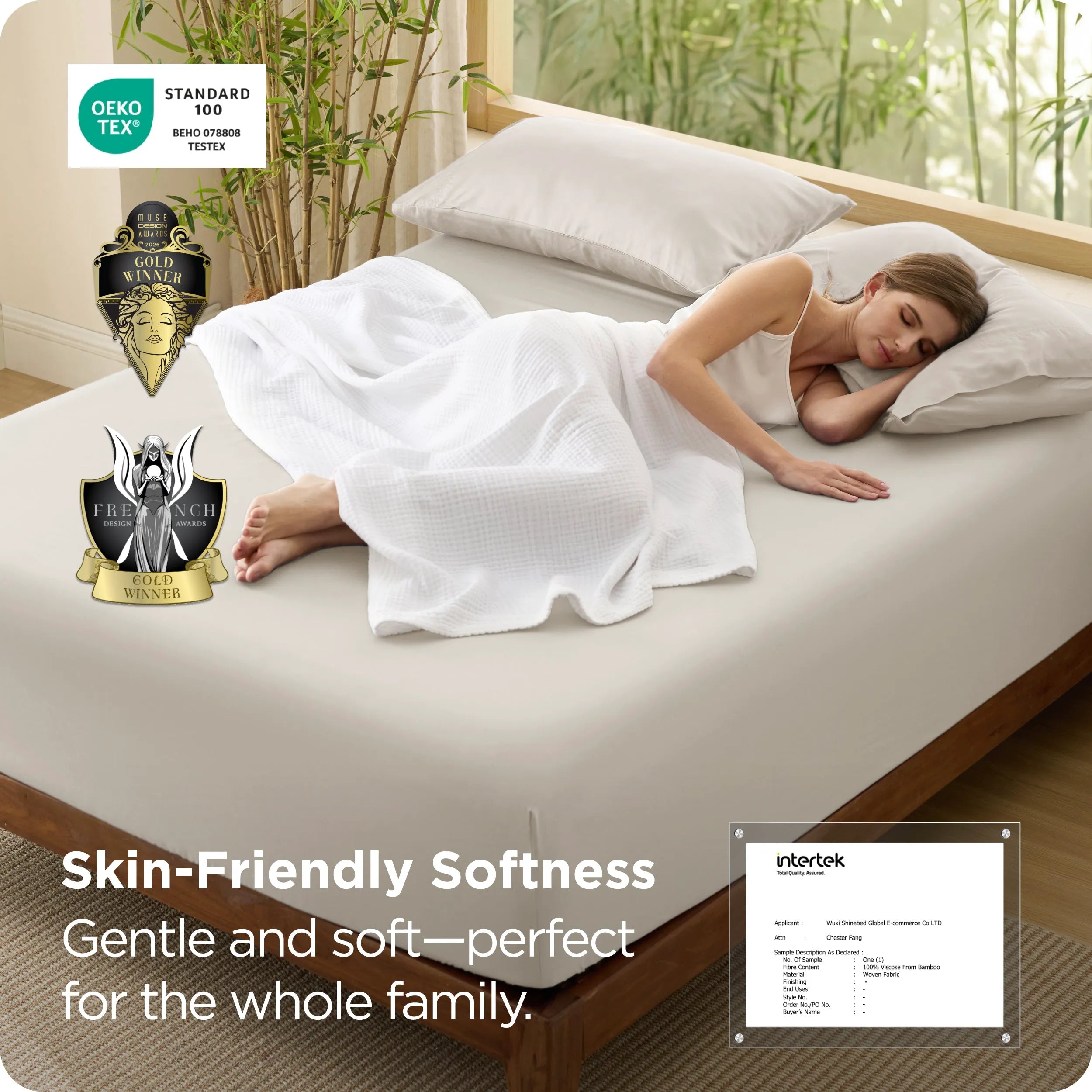 Rayon from Bamboo Fitted Sheet