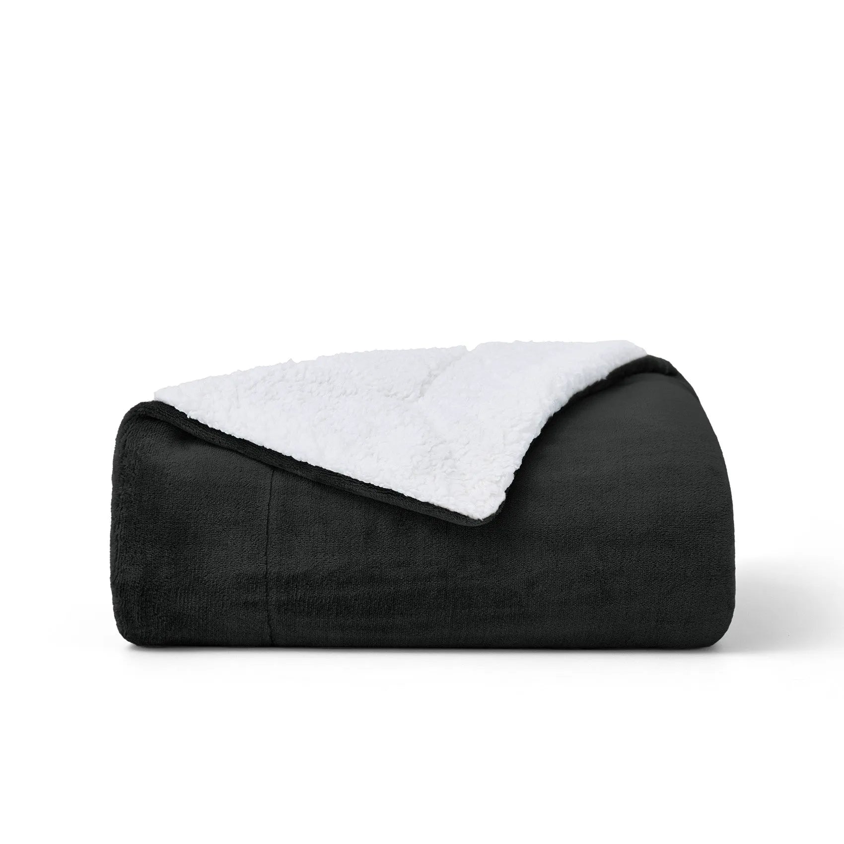 Cozy Sherpa Fleece Throw Blanket