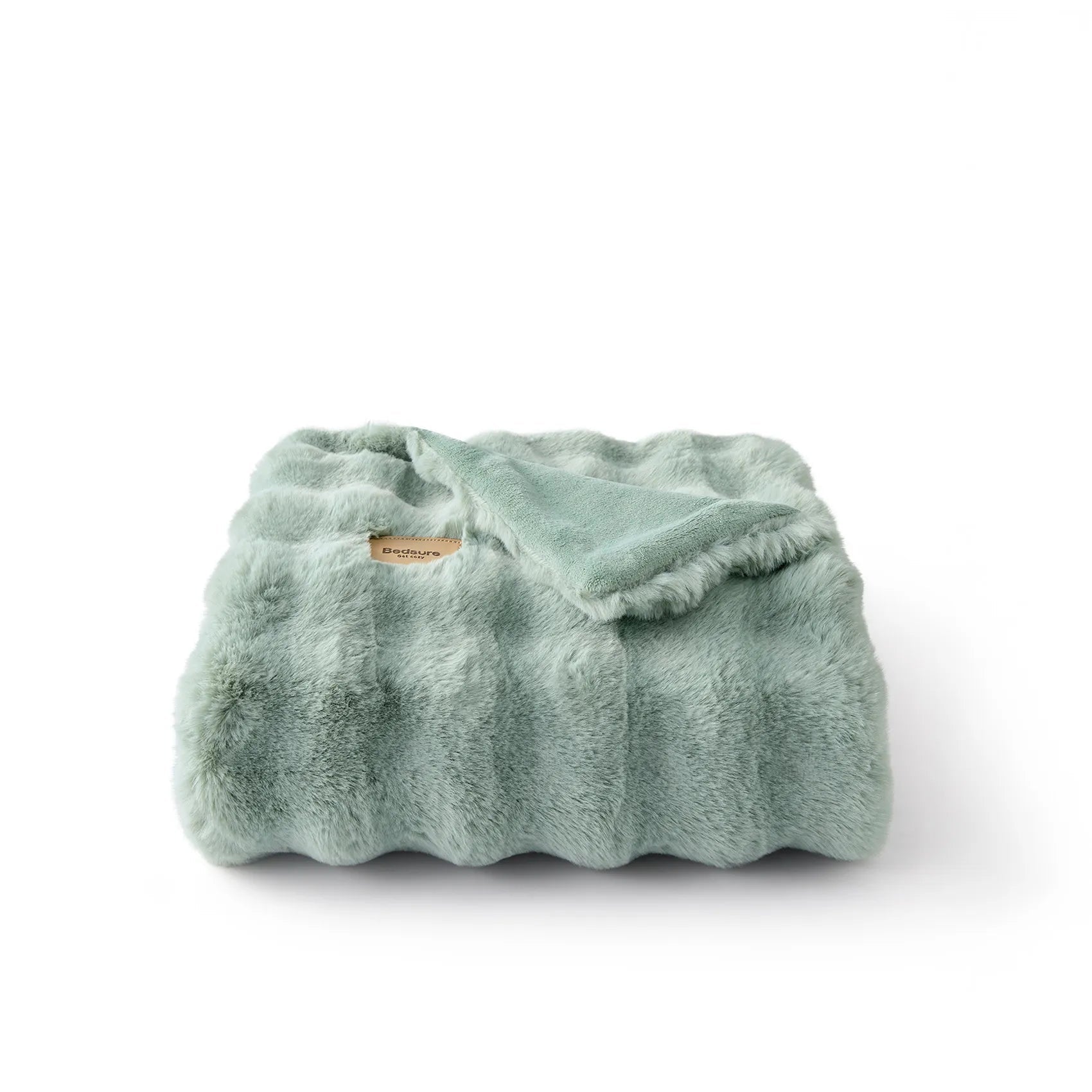 Faux Fur Bubble Blanket