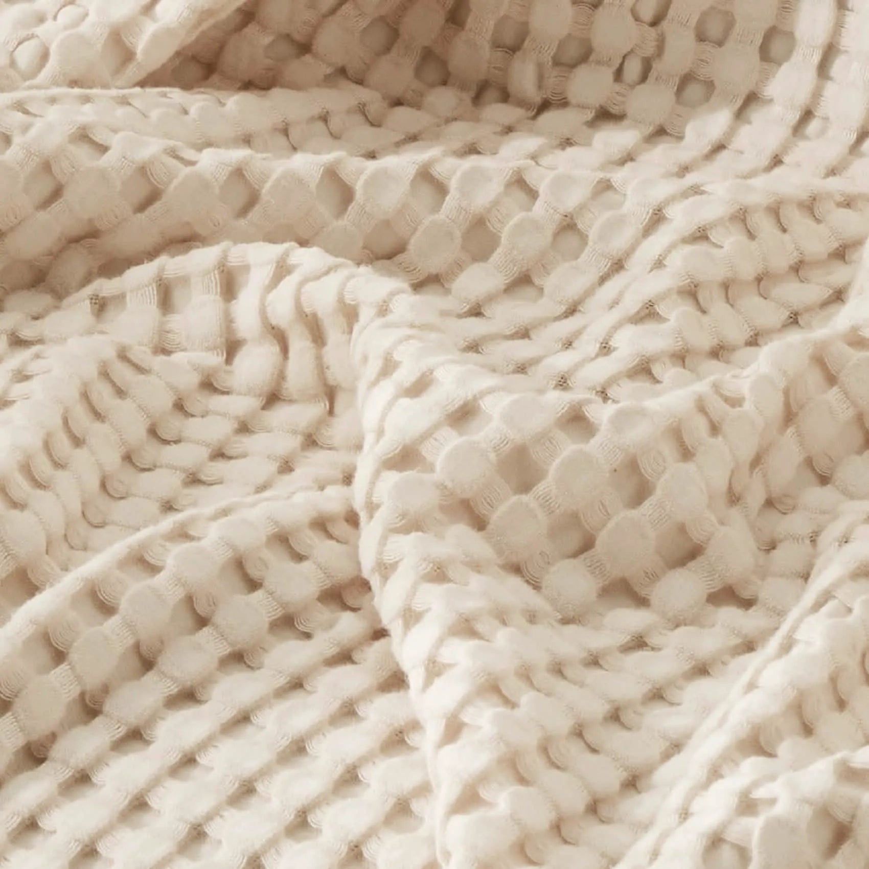 Bamboo Rayon Waffle Blanket