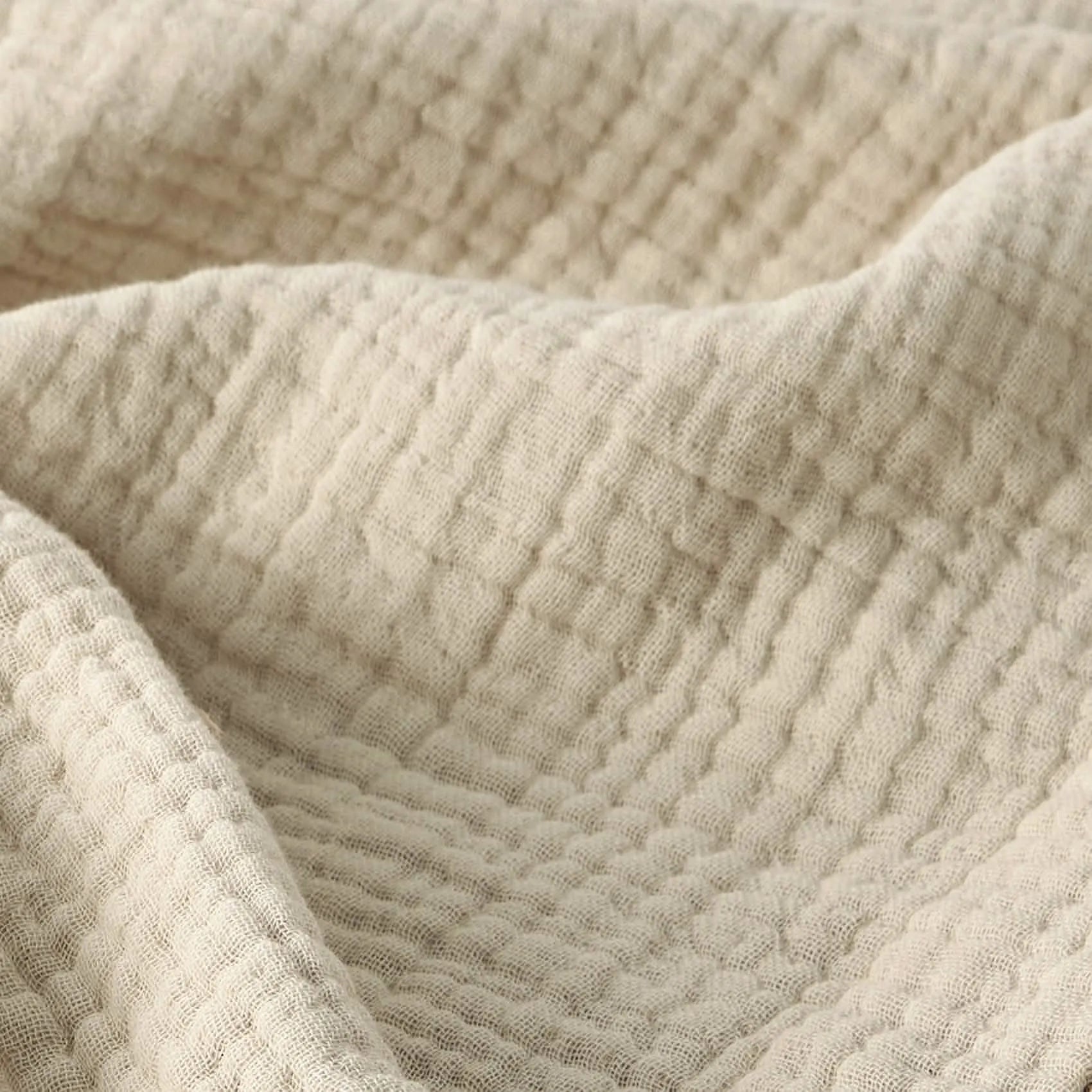 Spring Gauze Throw Blanket, 100% Cotton