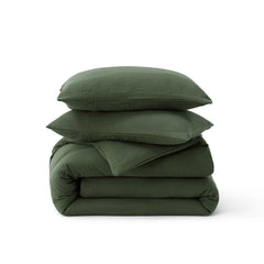 PureWoven™ Bamboo Cotton Muslin Duvet Cover Set
