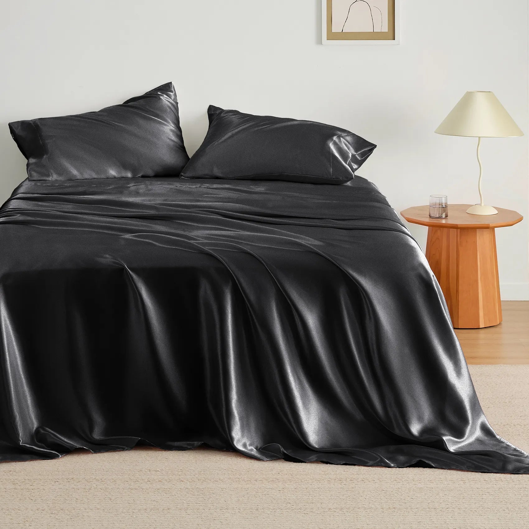 Luxurious Satin Sheet Set