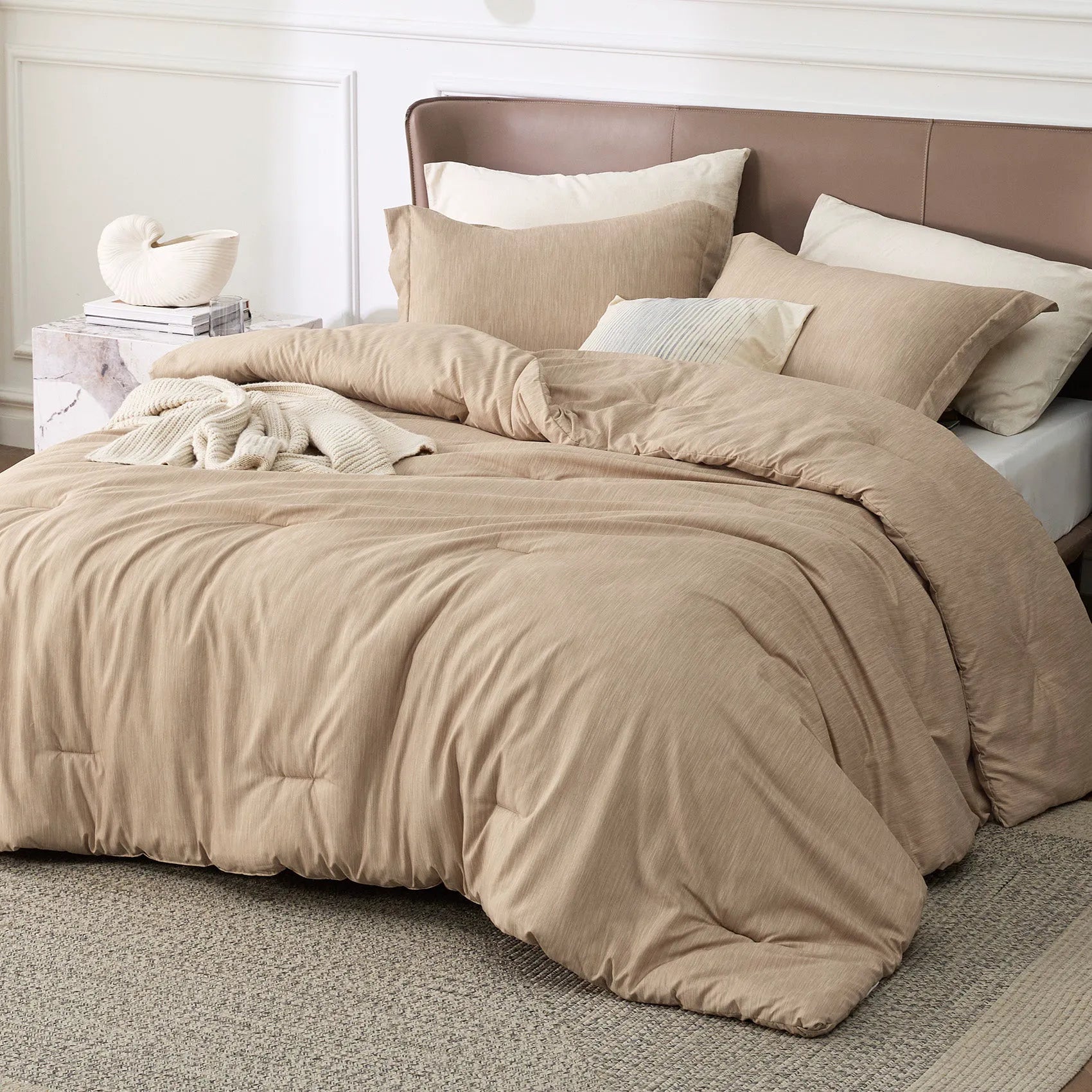 Cationic Dye Comforter Set - 90gsm