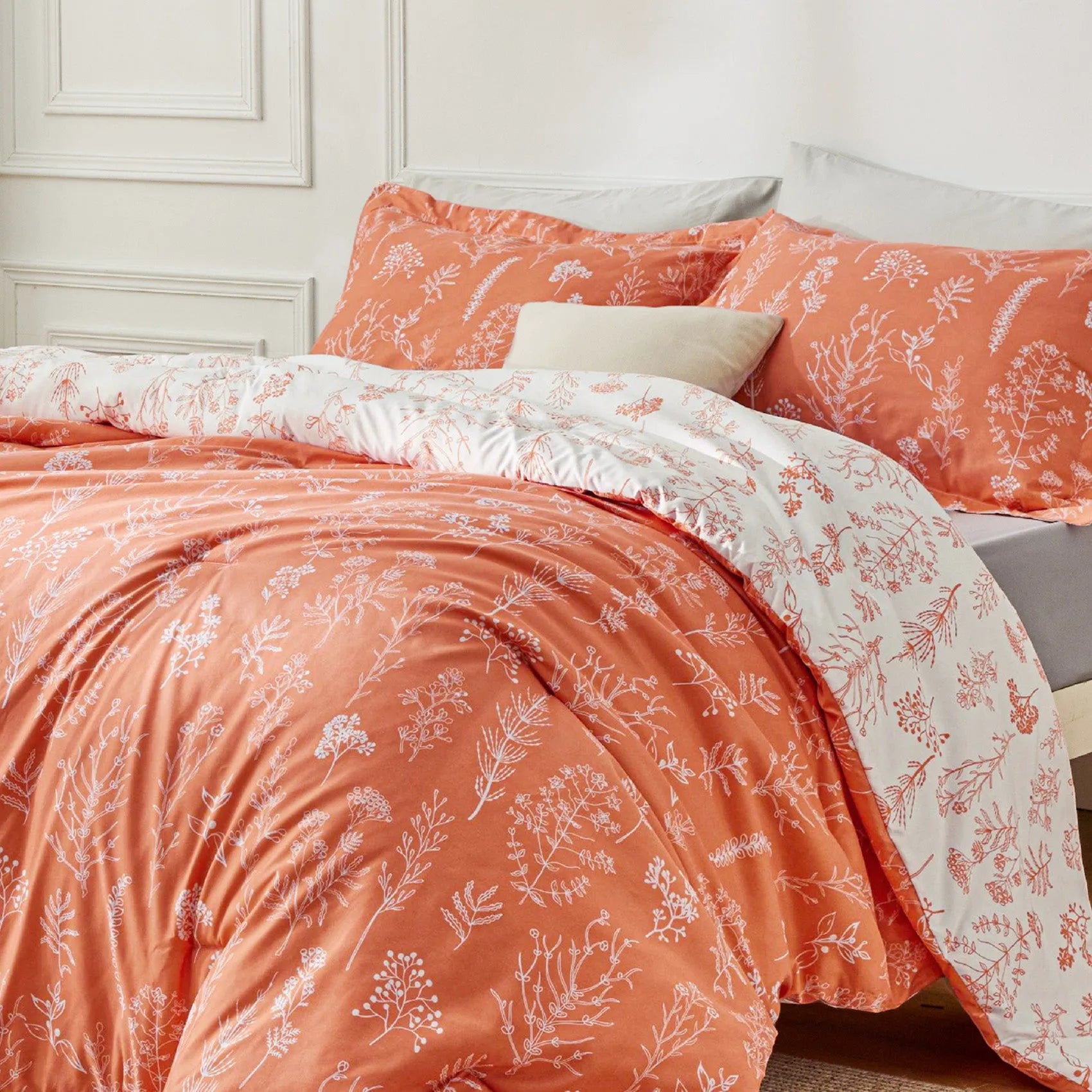 Floral Comforter Set