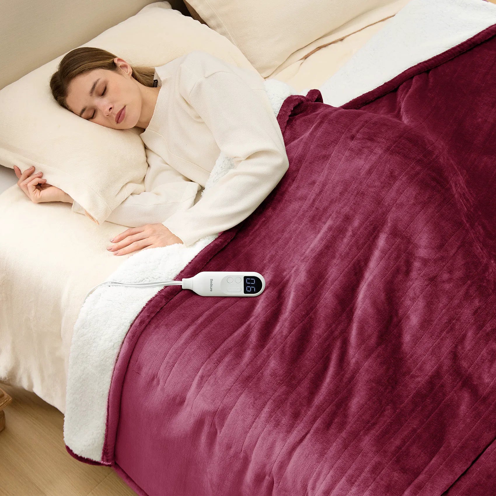 Heated Flannel Blanket