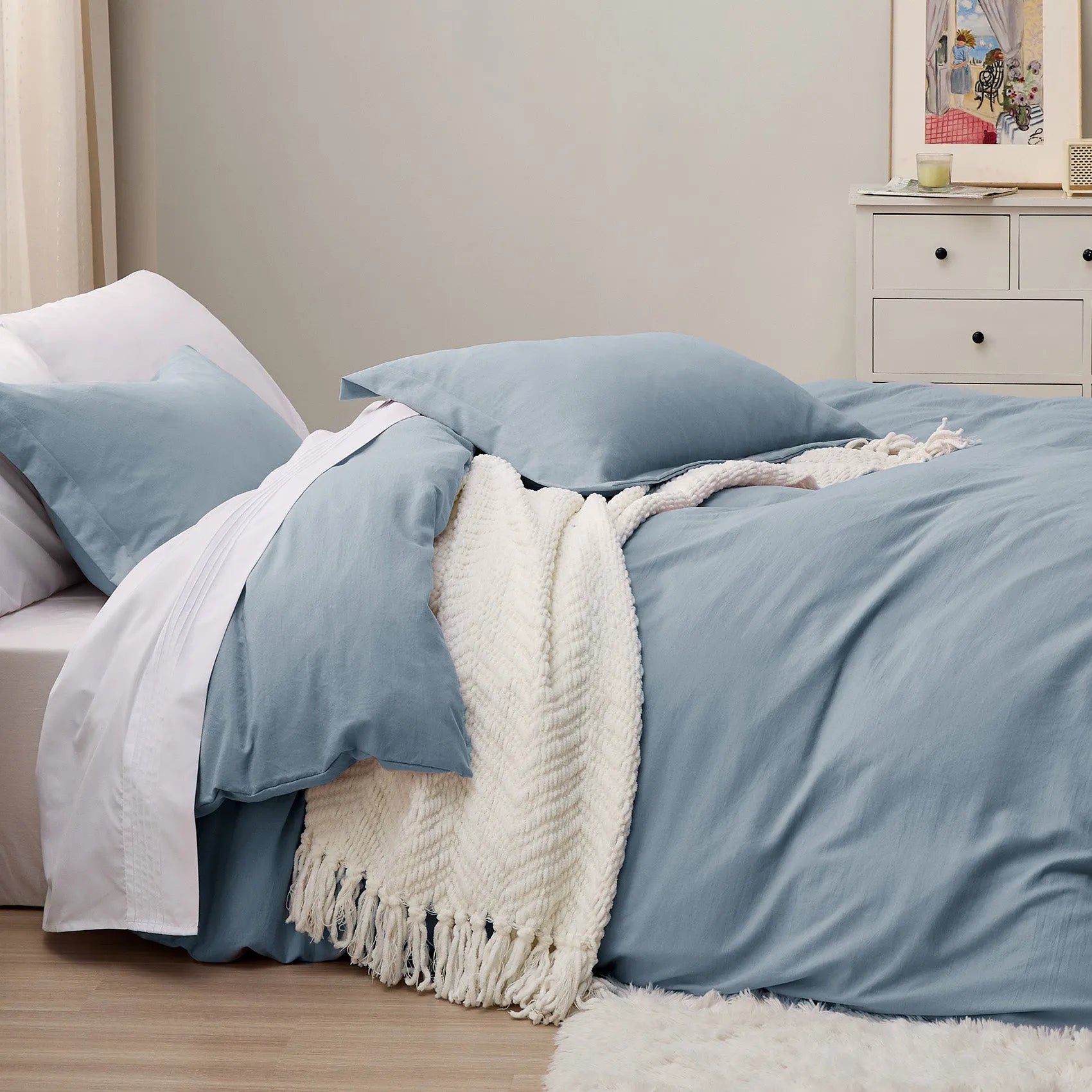 Ultra-Soft Hypoallergenic Microfiber Duvet Cover Set