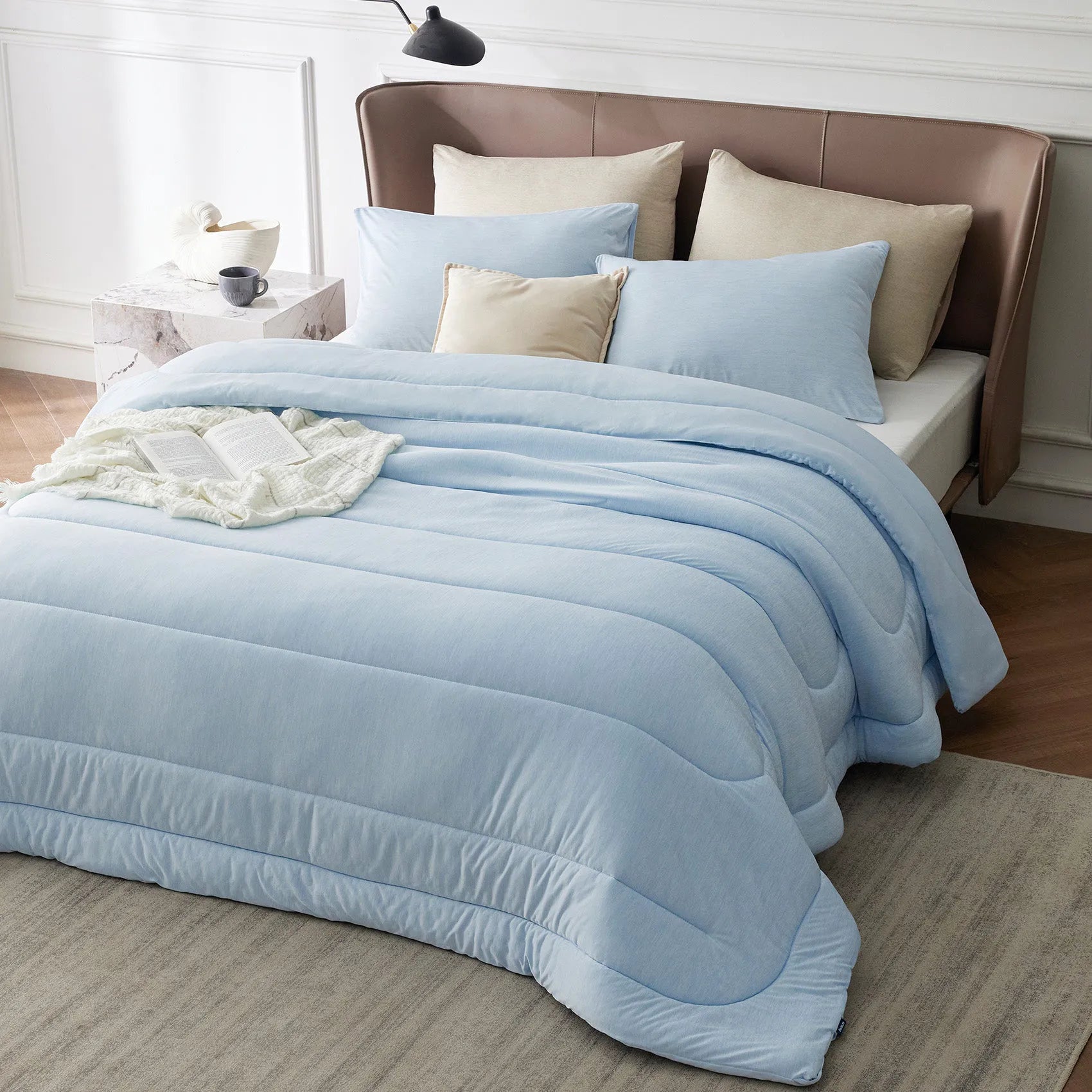Reversible Warm & Cooling Comforter Set