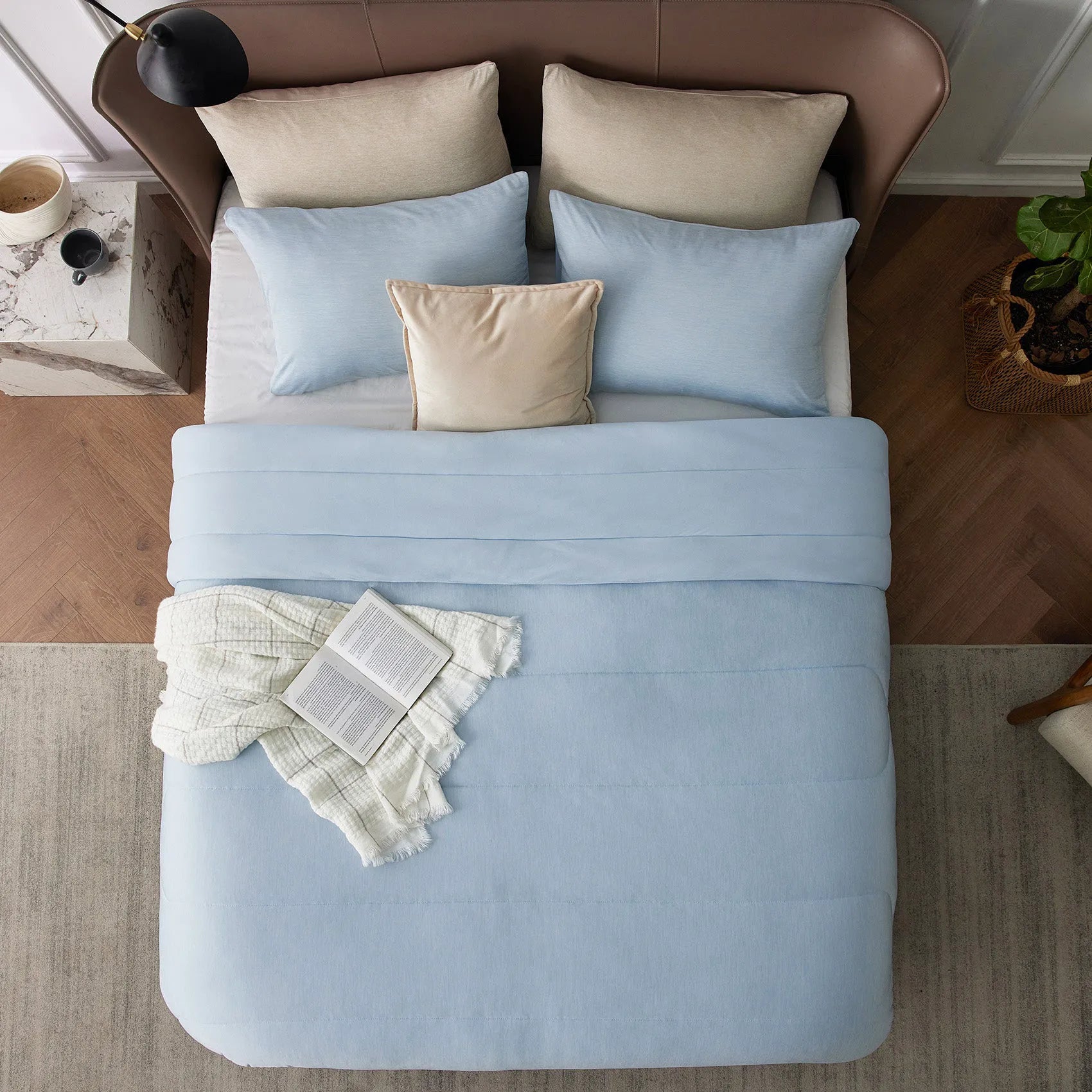 Reversible Warm & Cooling Comforter Set