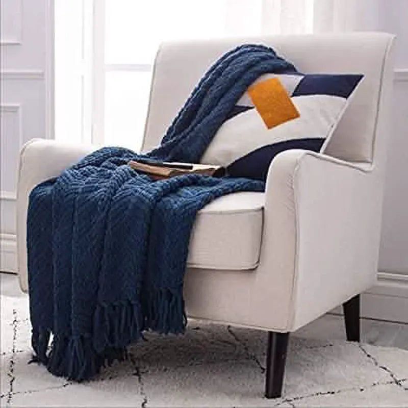 Multi-Purpose Knit Chenille Blanket
