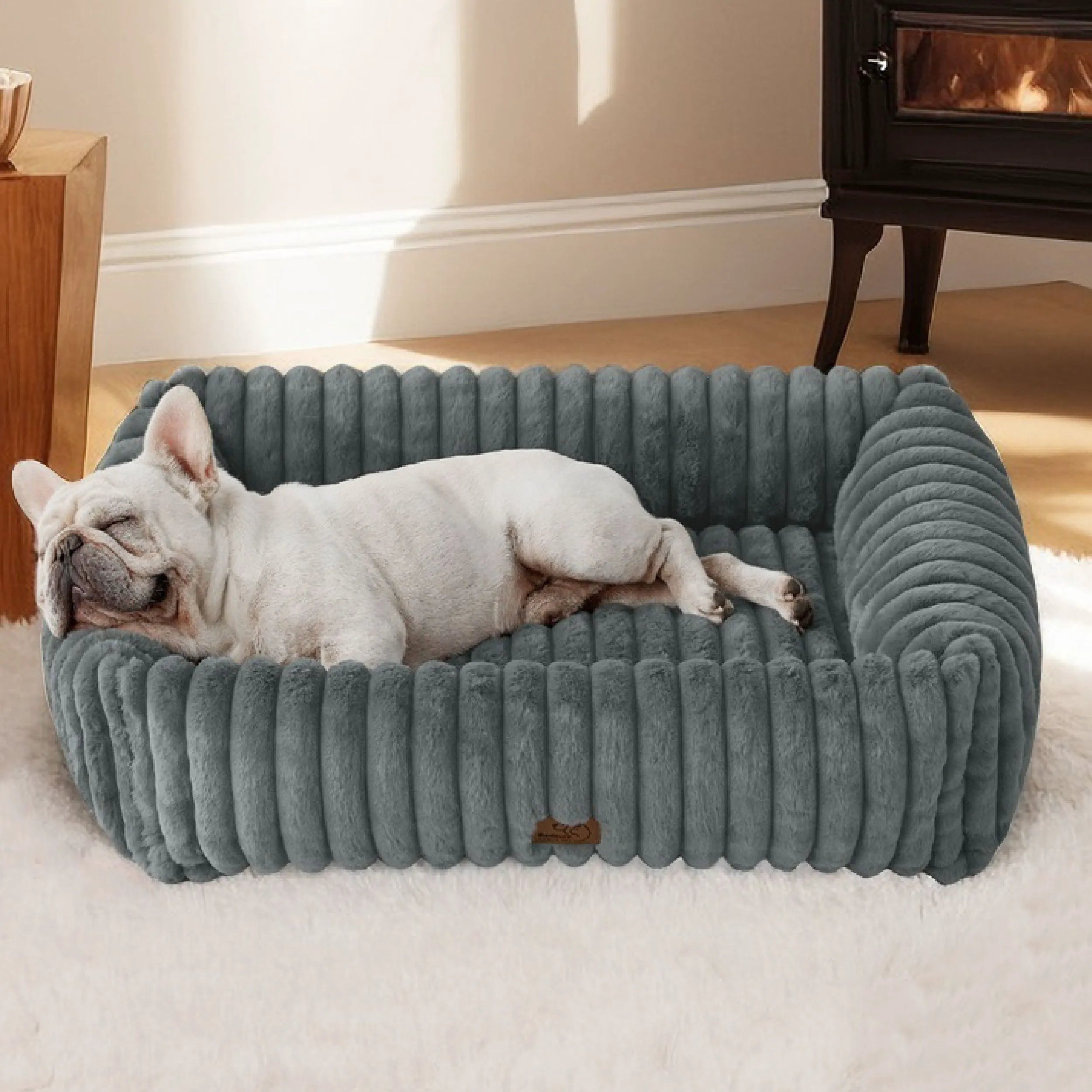 ComfyFleece™ Rectangular Dog Bed