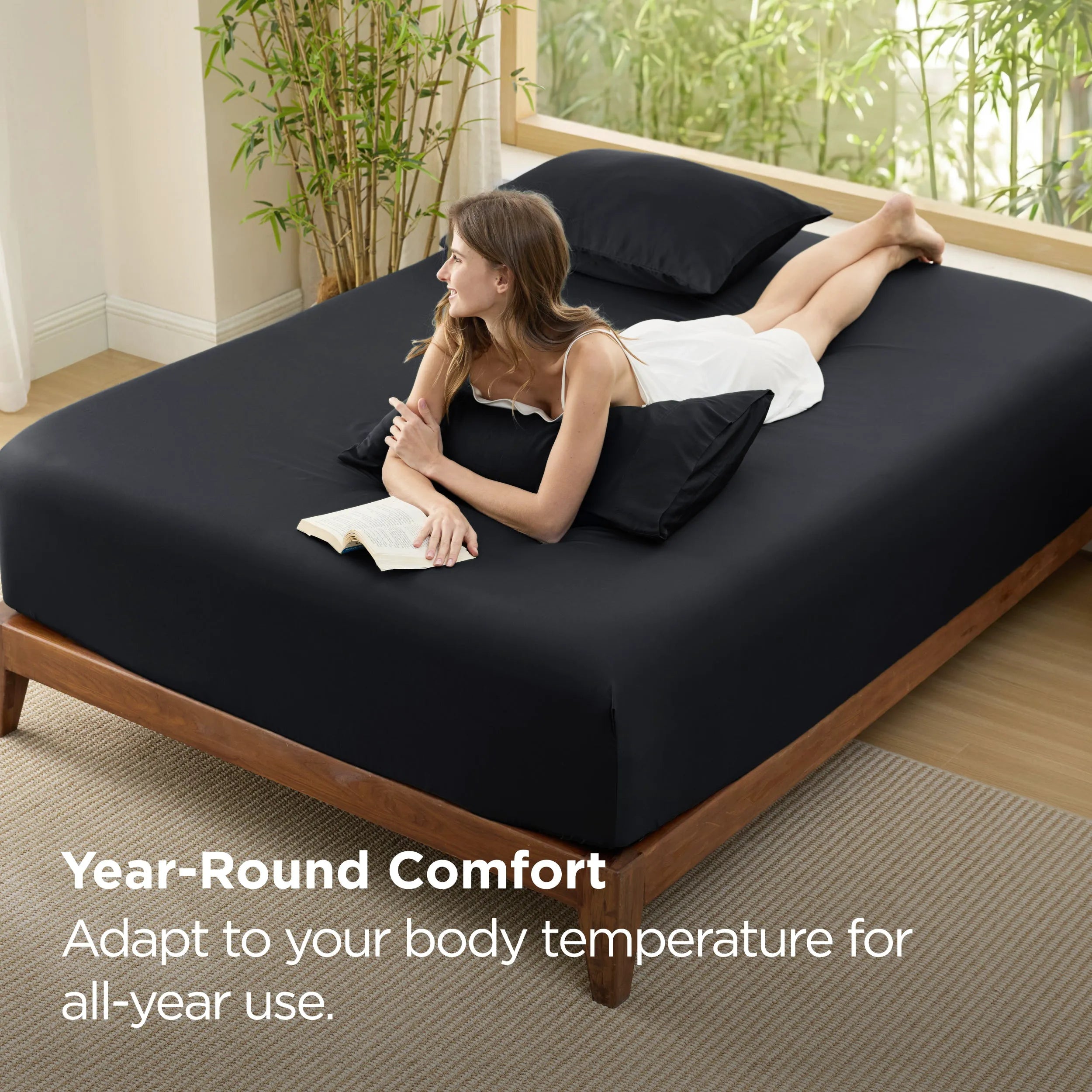 Rayon from Bamboo Fitted Sheet