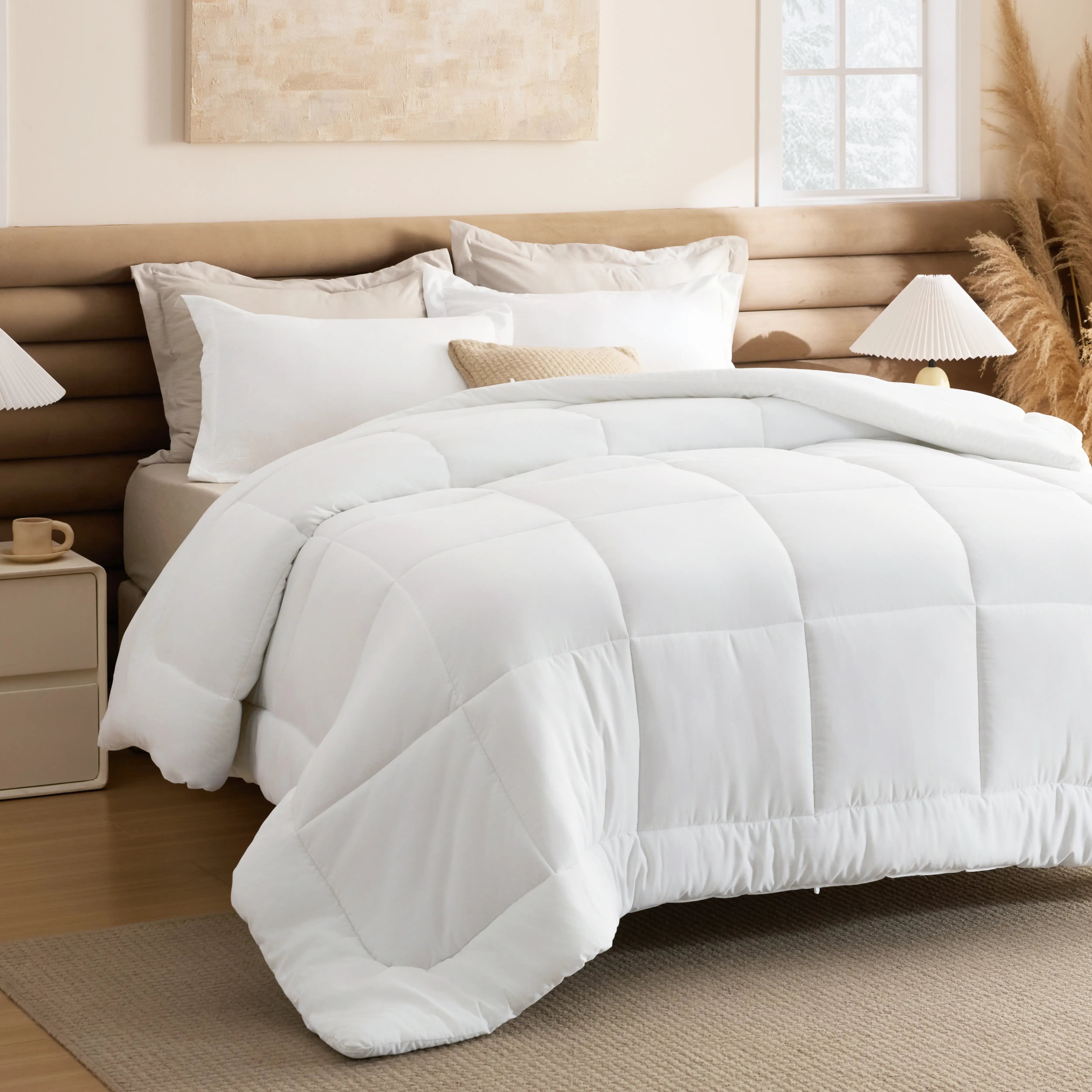 Prewashed Cotton-Like Down Alternative Bed-in-a-Bag