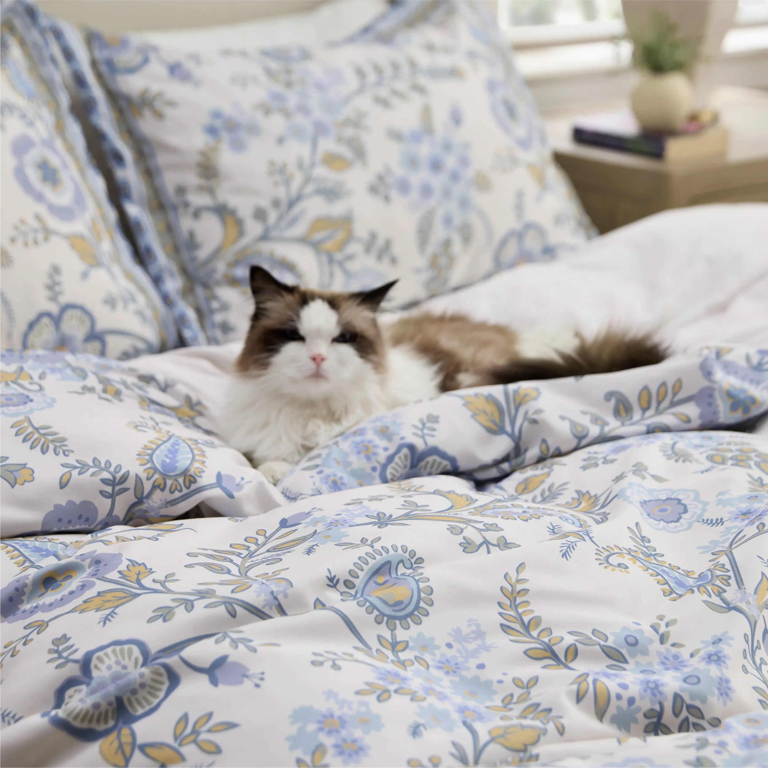 Vintage Botanical Comforter Set