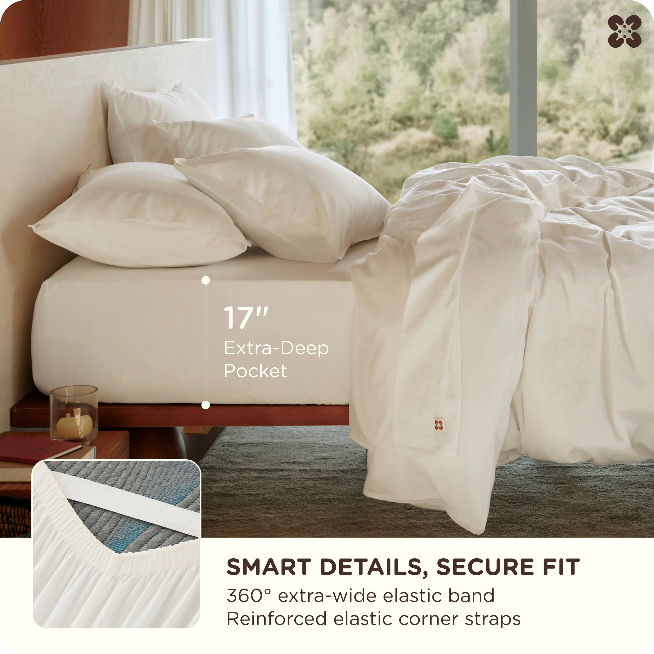 PureWoven™ Organic Cotton Sheet Set