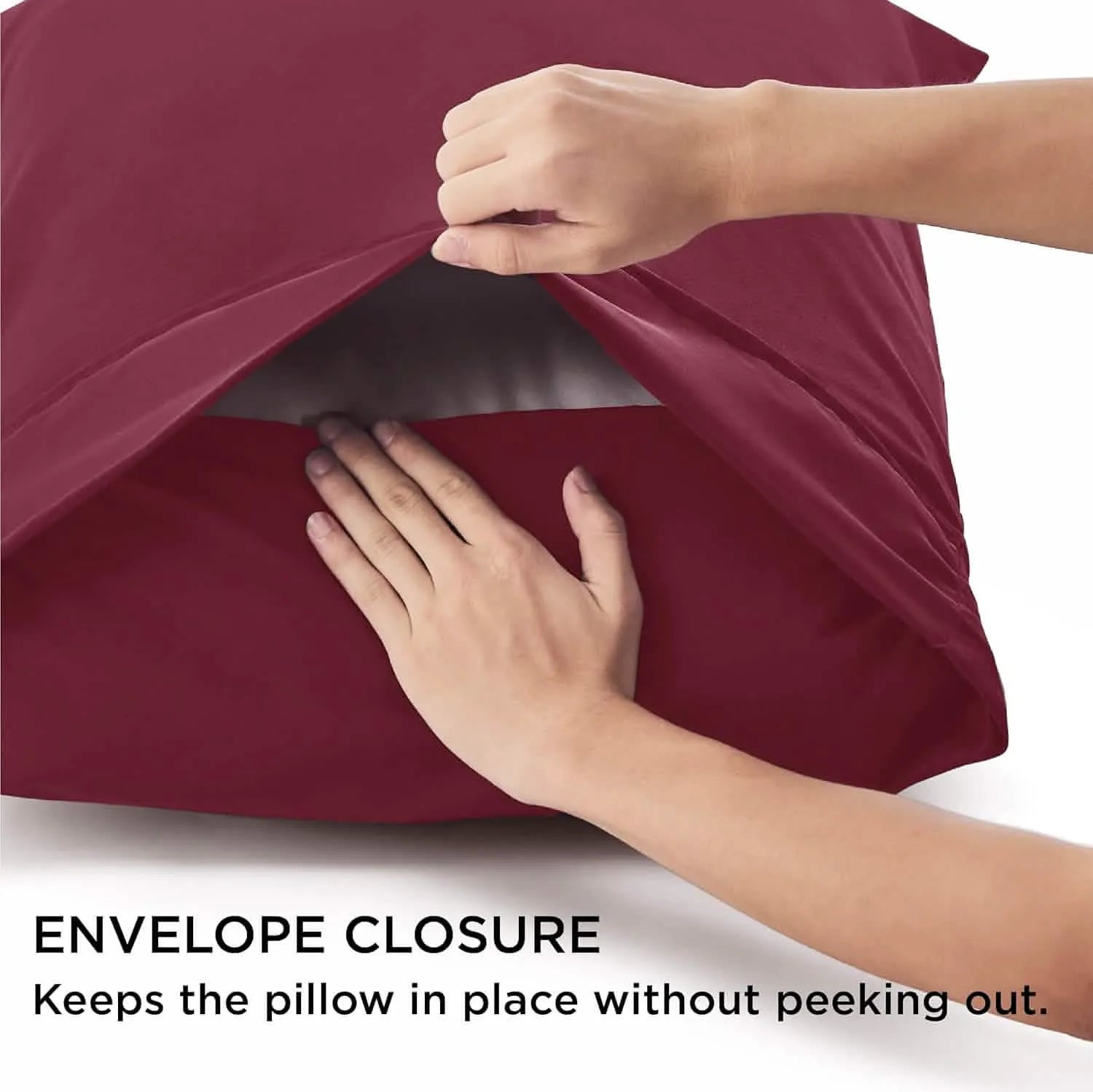 Fade & Stain Resistant Microfiber Pillowcase
