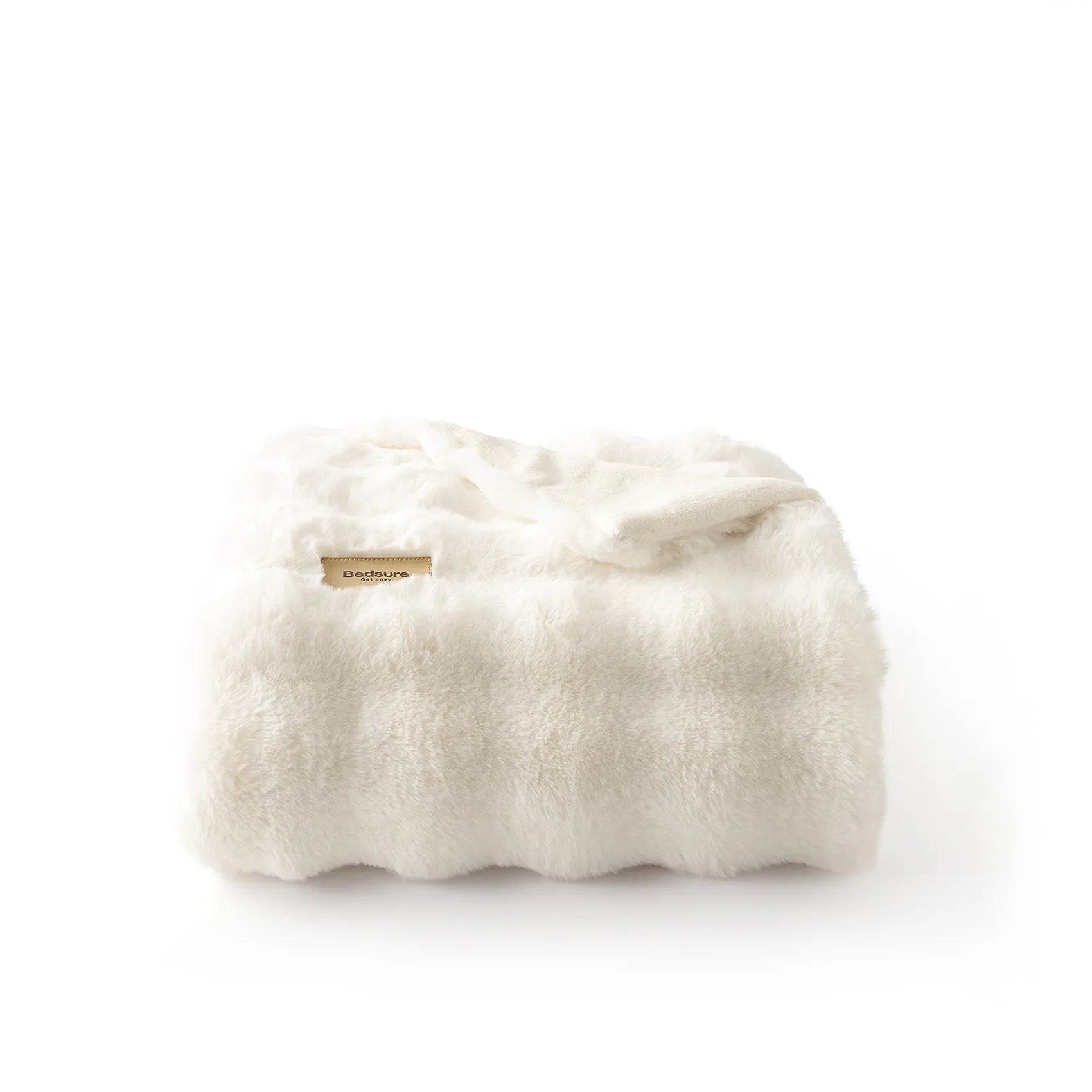 Faux Fur Bubble Blanket