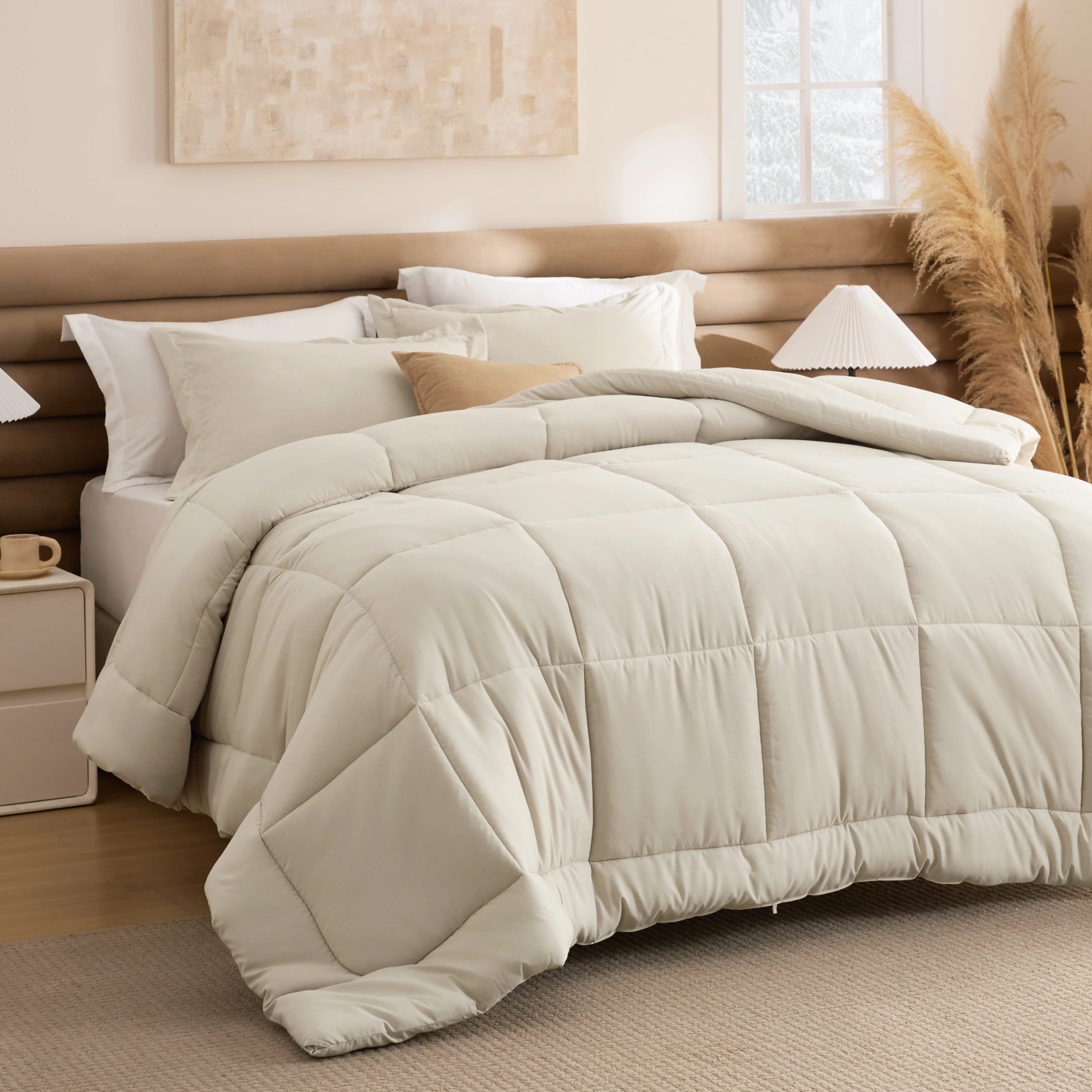 Prewashed Cotton-Like Down Alternative Bed-in-a-Bag