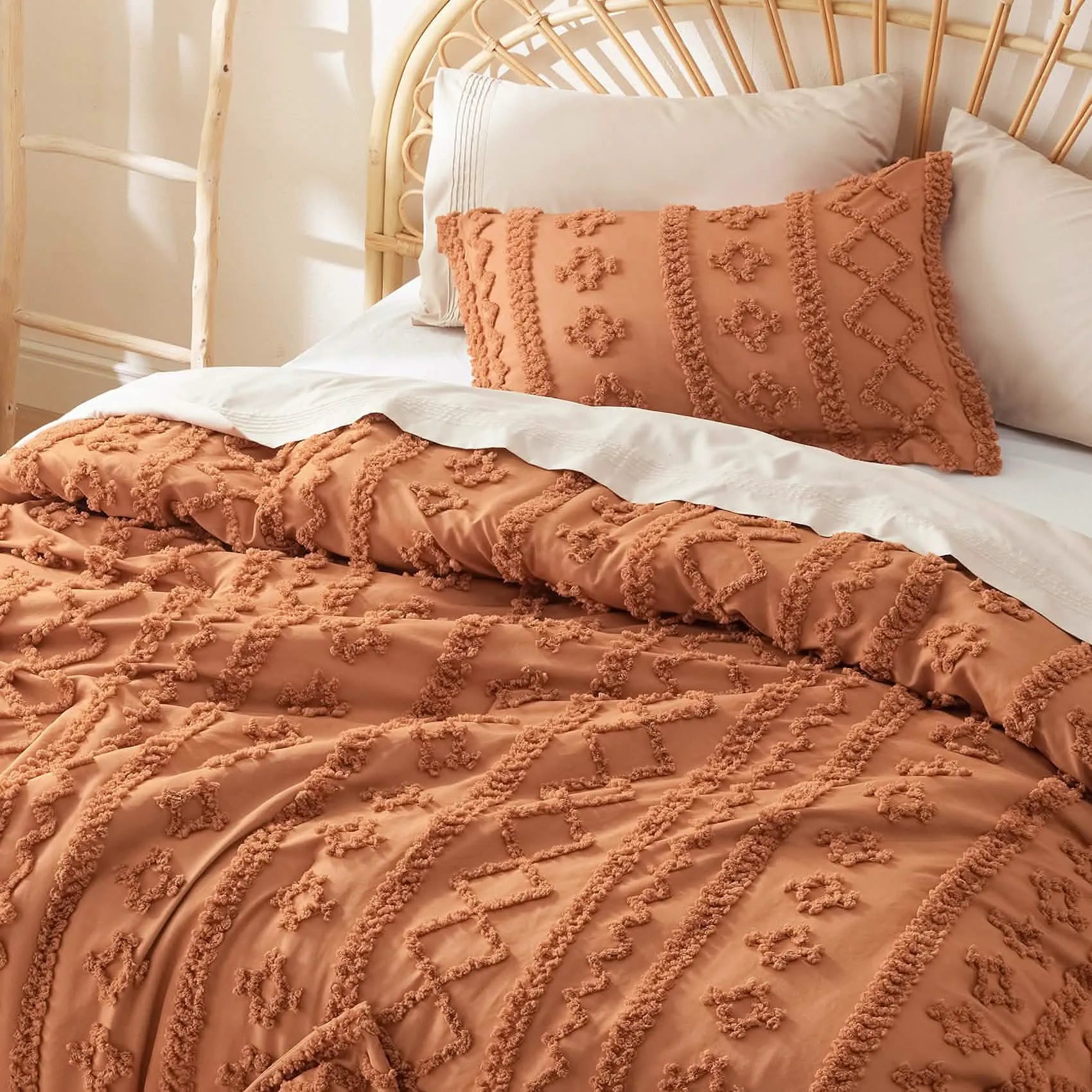 Boho Deluxe Embroidered Comforter Set