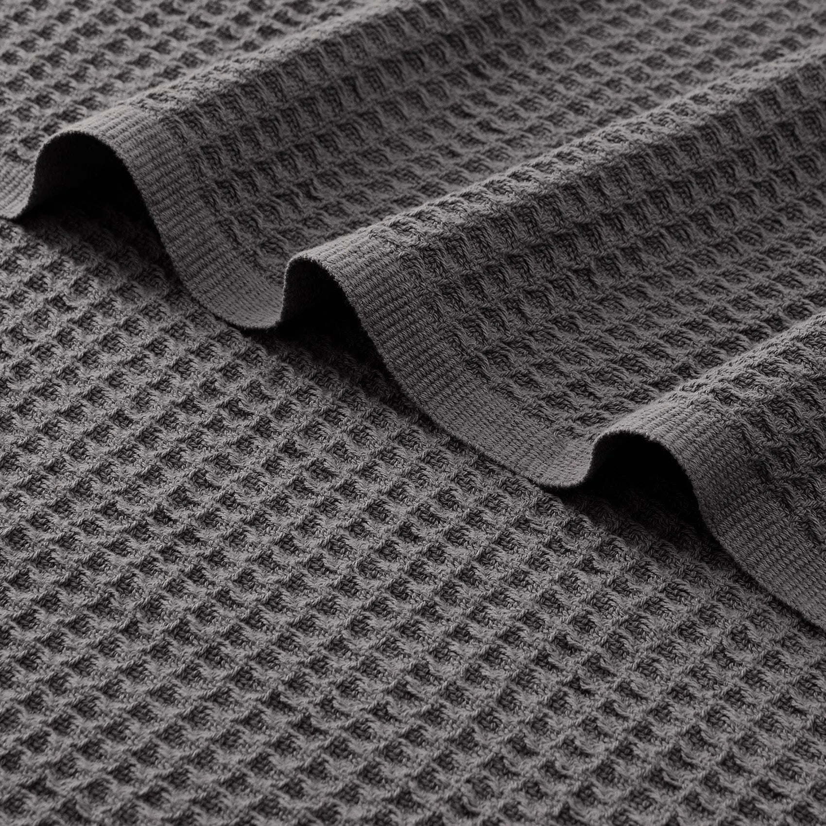 Cotton Waffle Weave Blanket