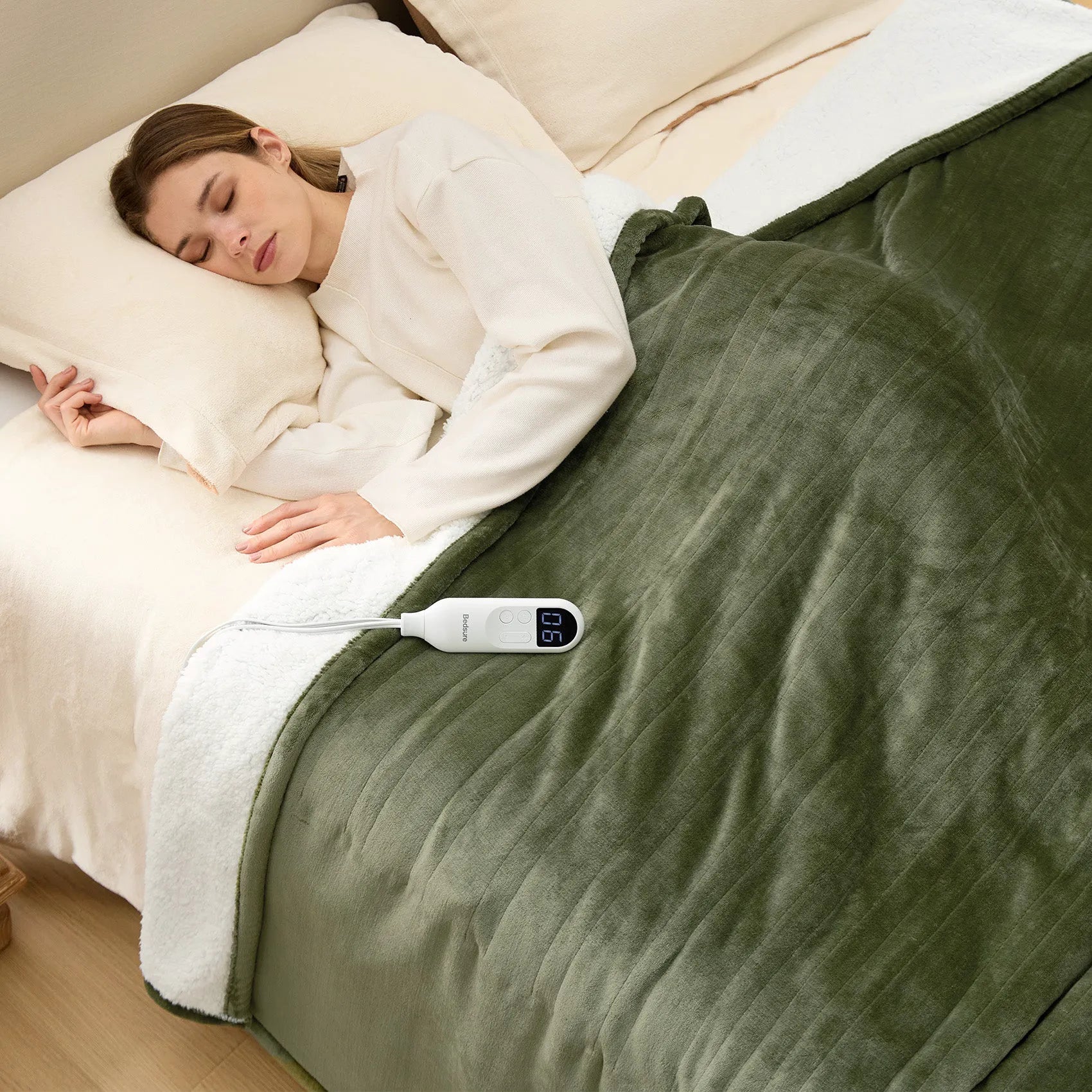 Heated Flannel Blanket