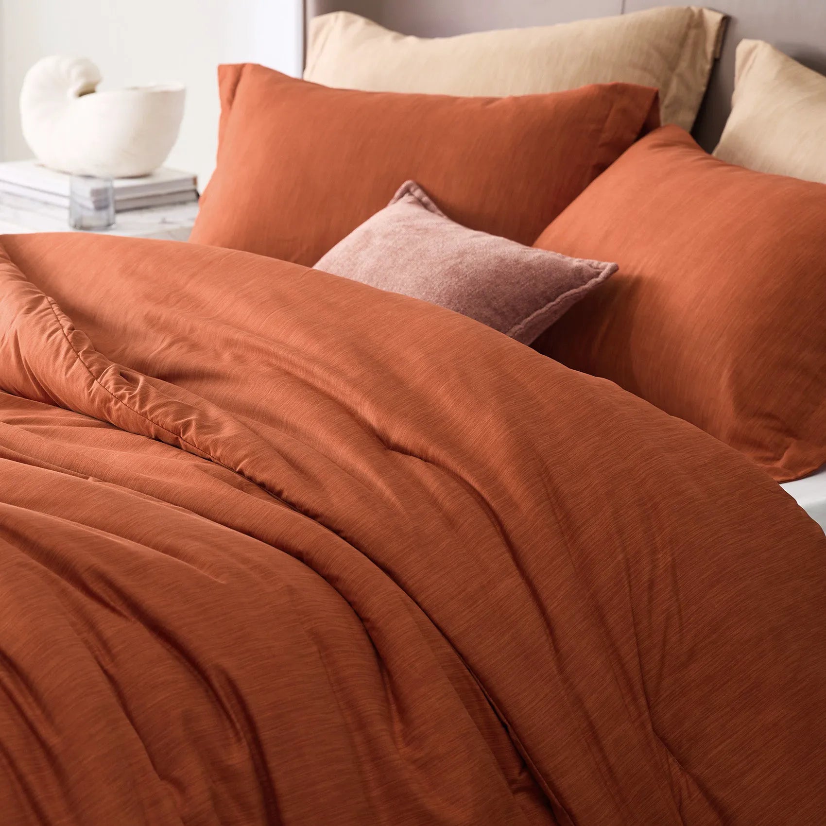 Cationic Dye Comforter Set - 90gsm