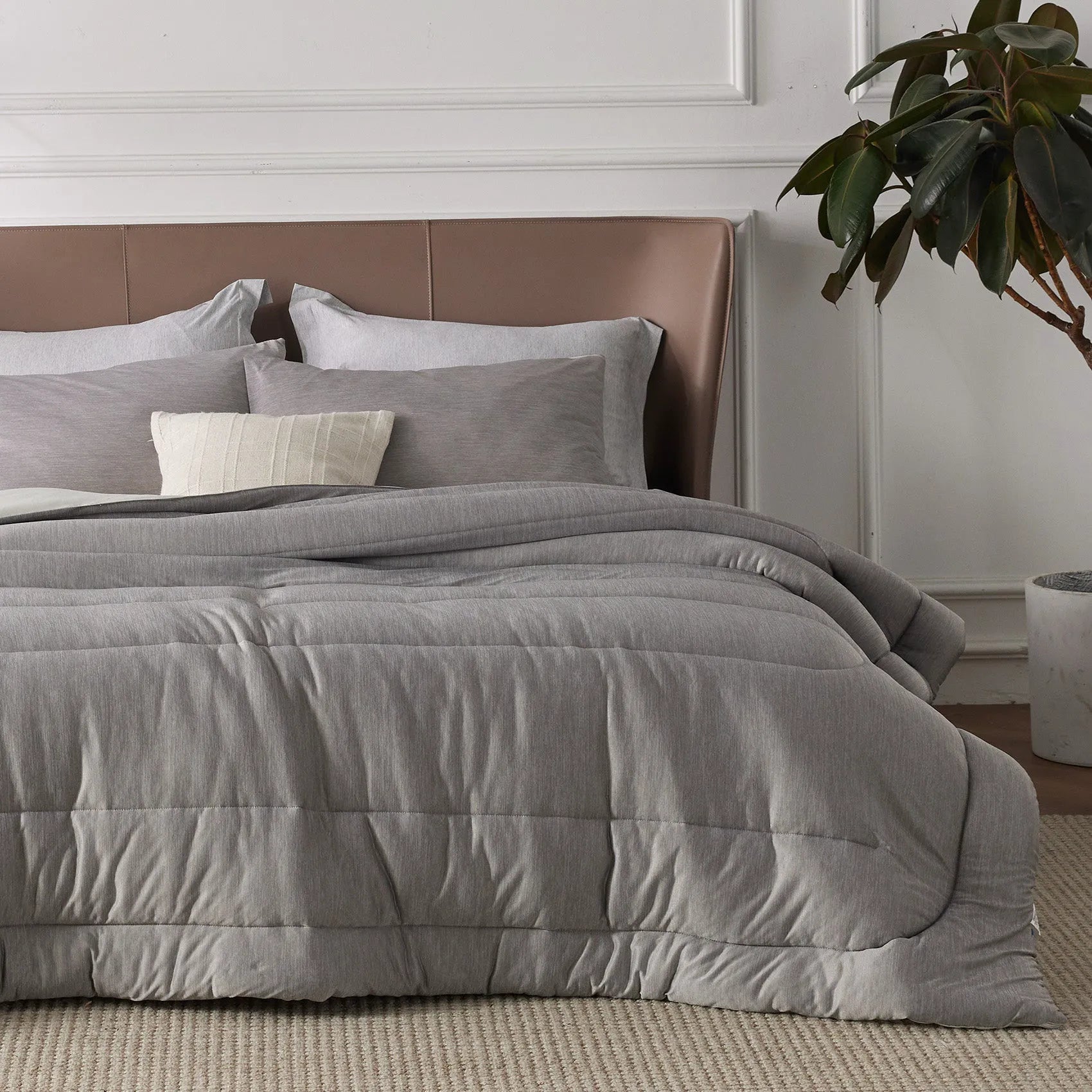 Reversible Warm & Cooling Comforter Set