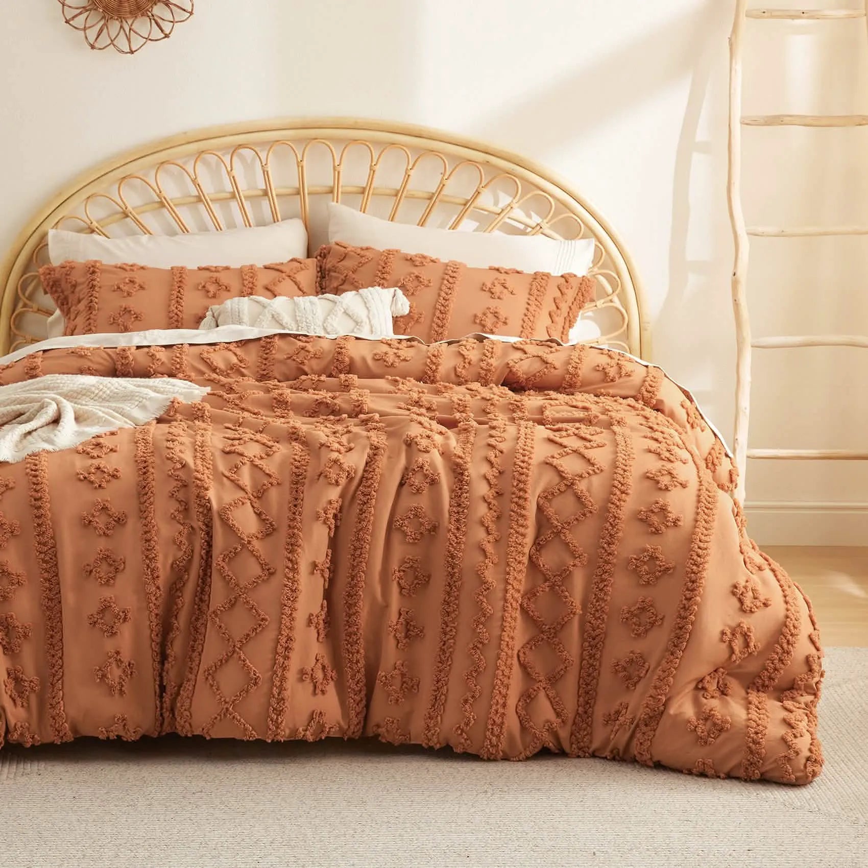 Boho Deluxe Embroidered Comforter Set