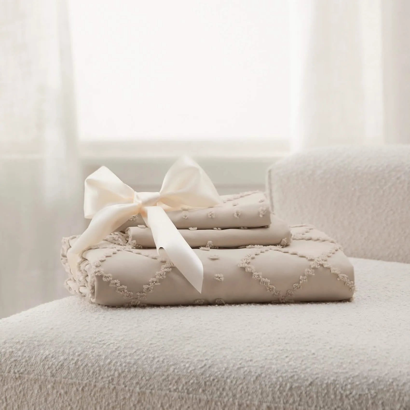 Boho Embroidery Duvet Cover Set