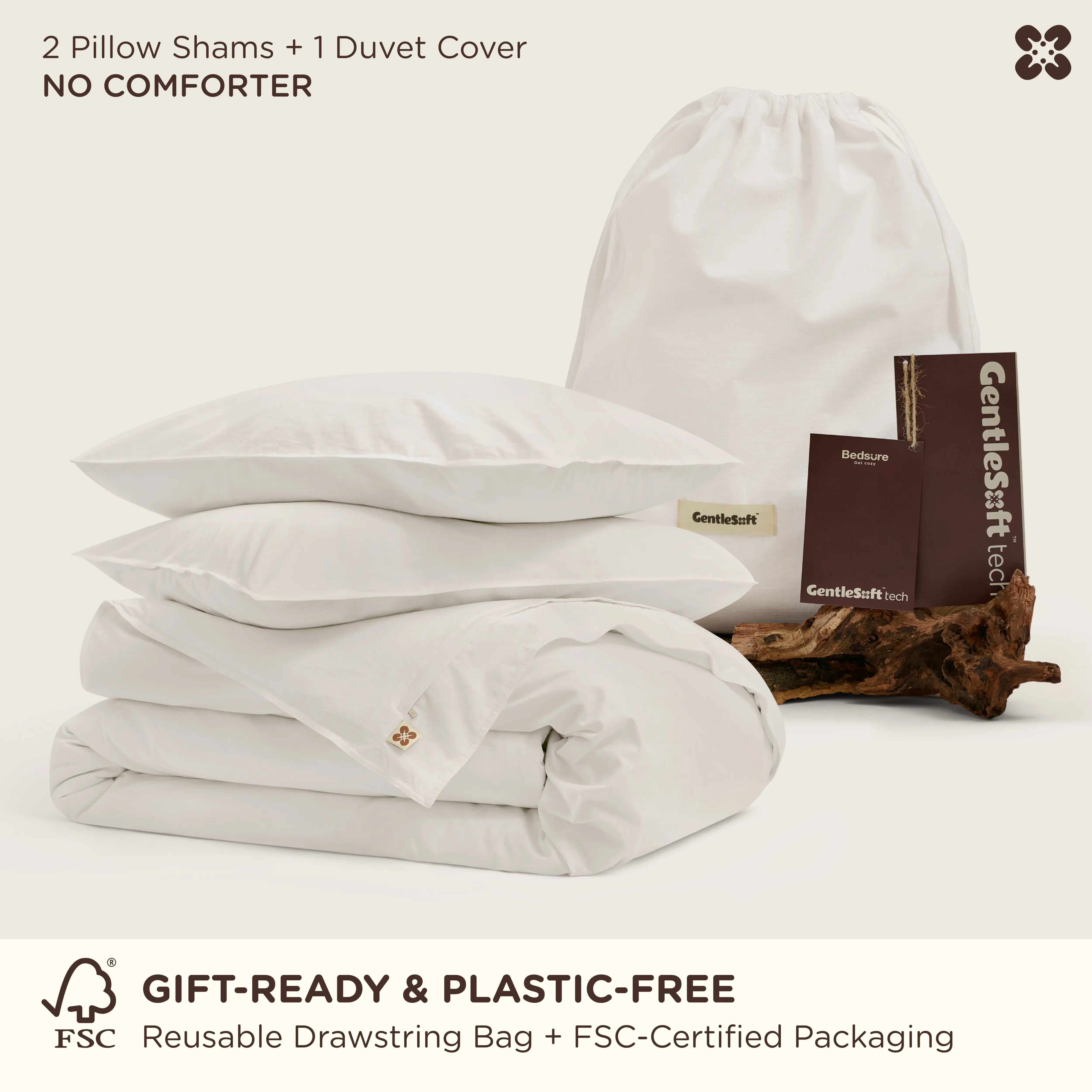 Slub Cotton Duvet Cover Set