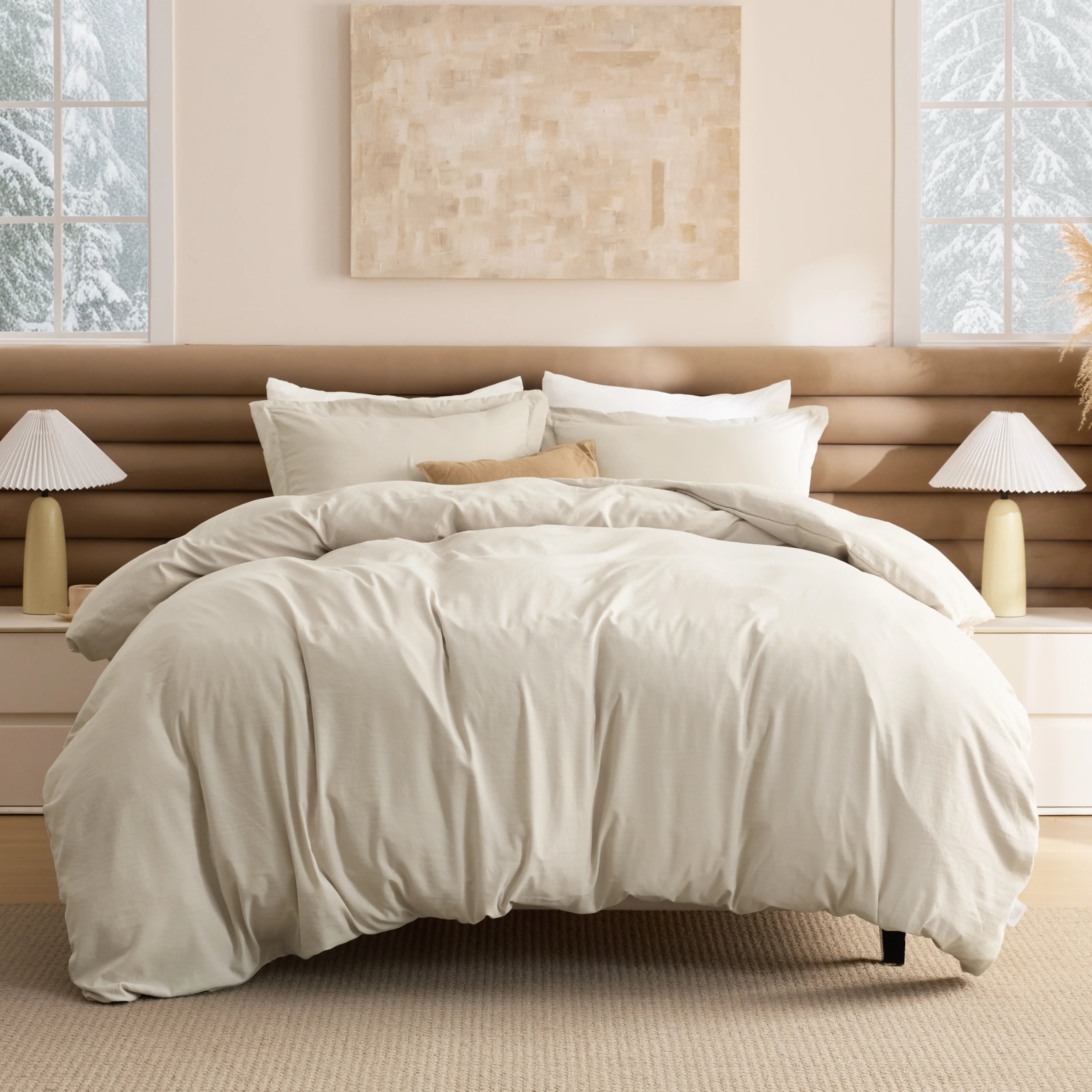 Prewashed Cotton-Like Down Alternative Bed-in-a-Bag