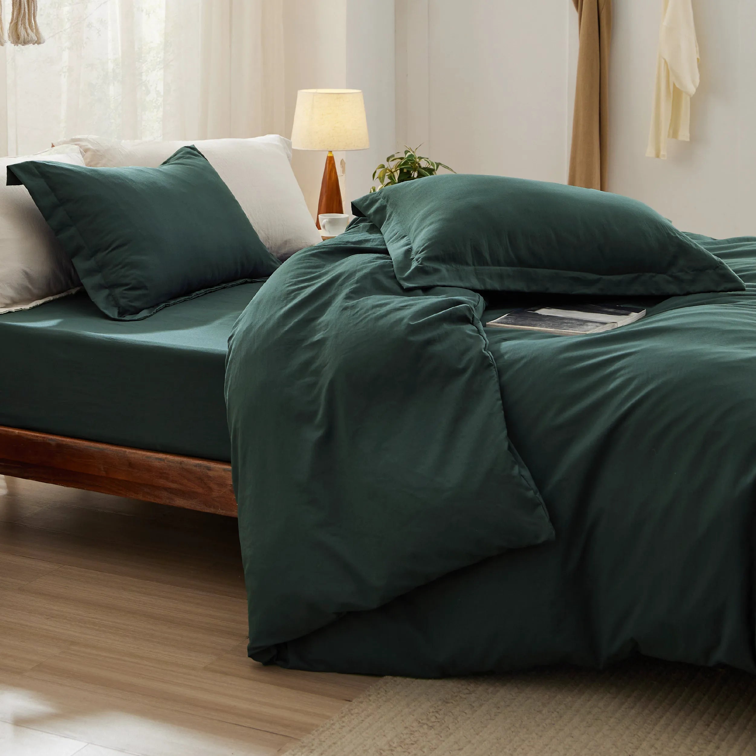 Prewashed Microfiber Duvet Cover Set