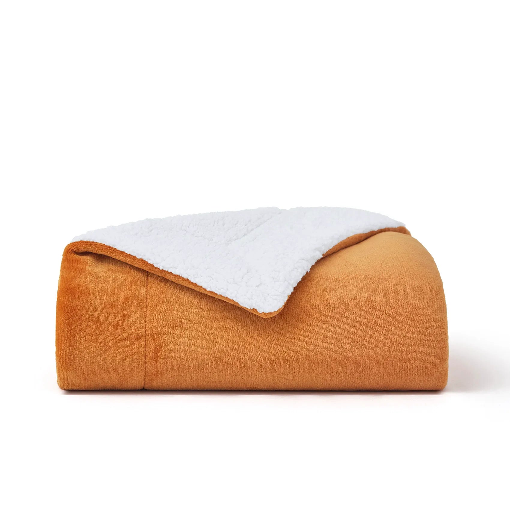 Cozy Sherpa Fleece Throw Blanket