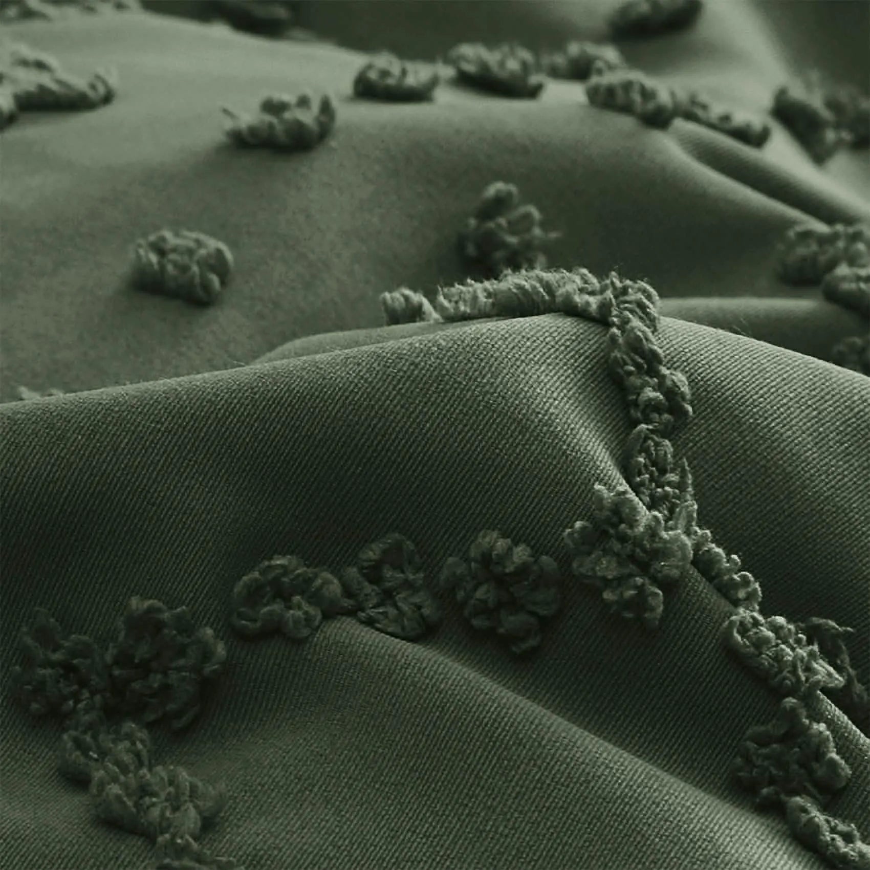 Tufted Embroidery Comforter Set