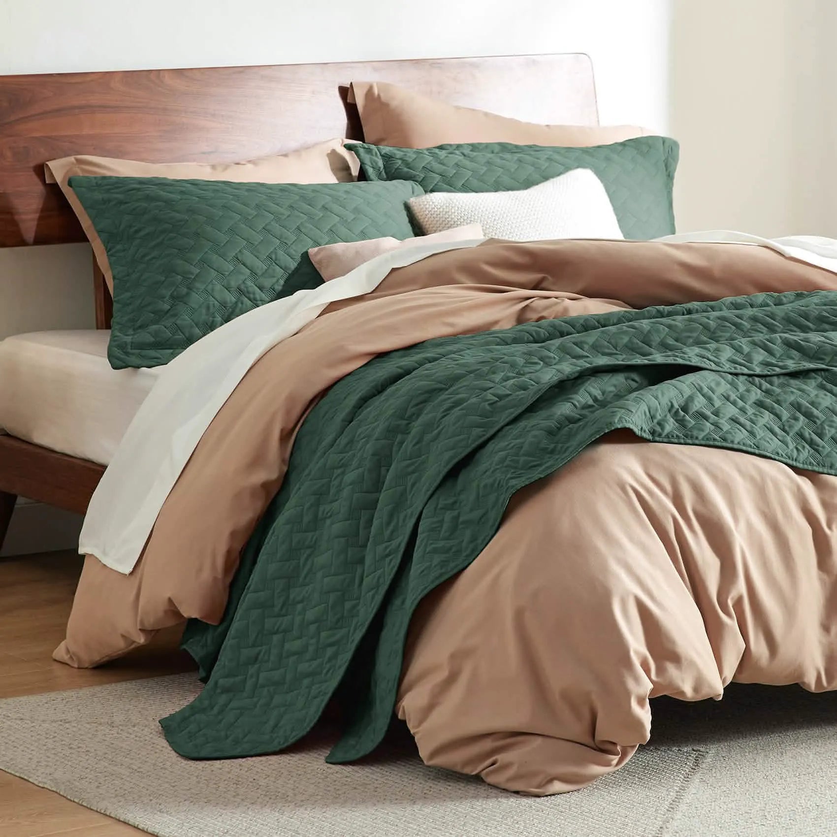Basketweave Quilt Set