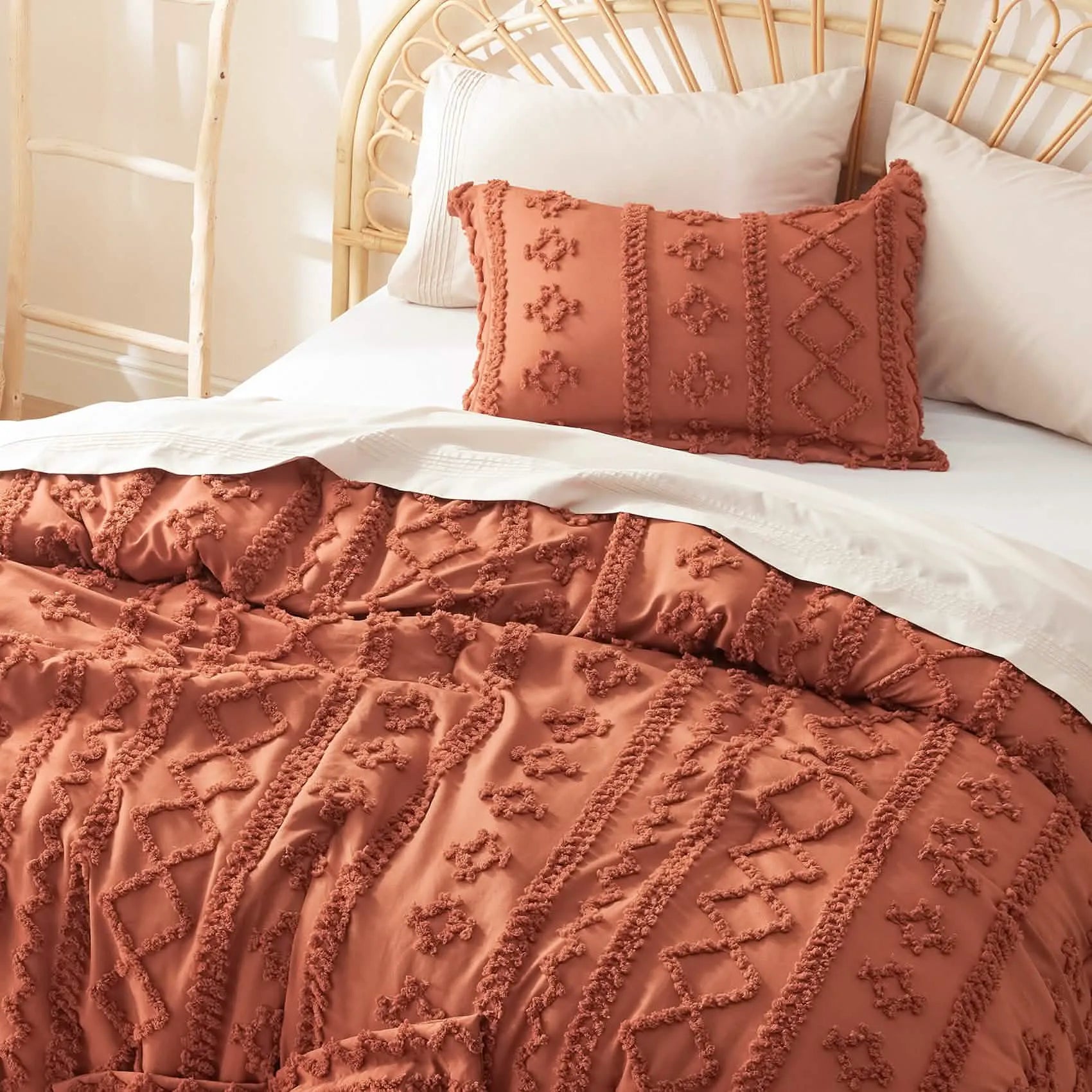 Boho Deluxe Embroidered Comforter Set