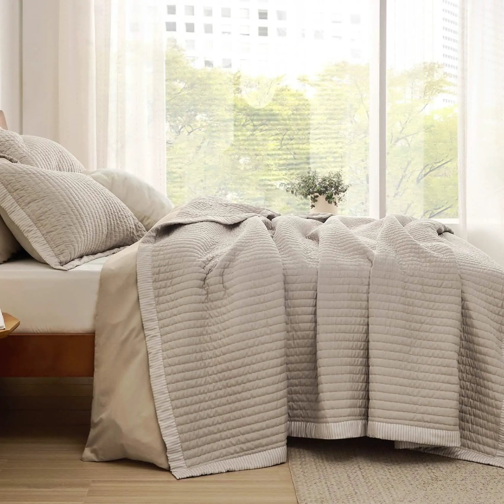 Corduroy Quilt Set