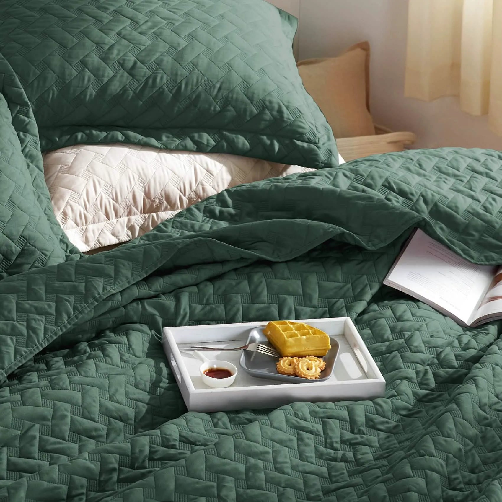 Basketweave Quilt Set