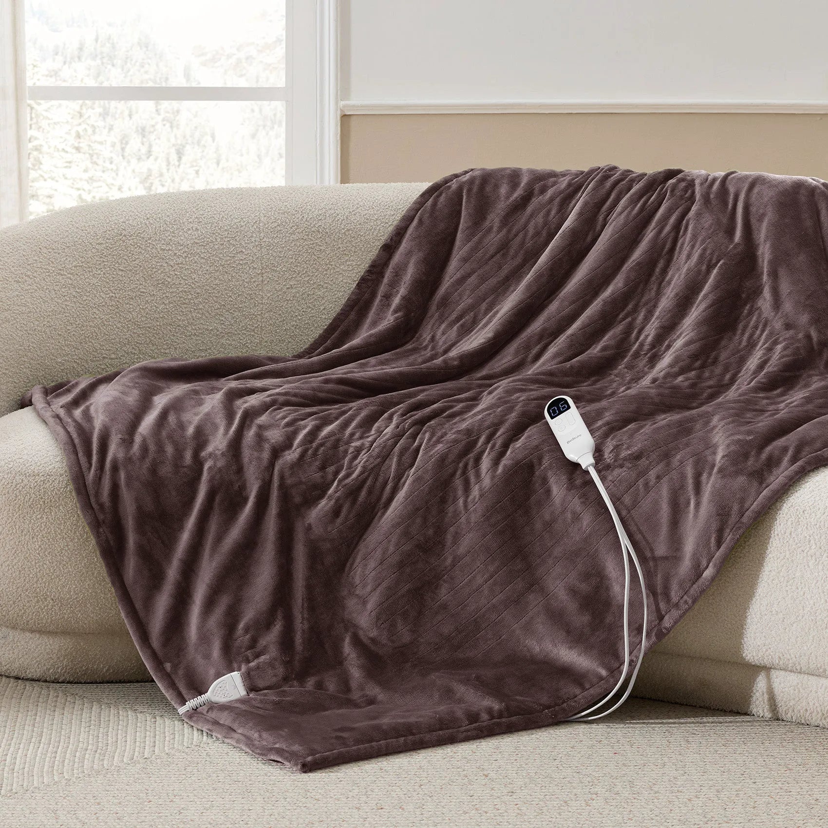 Heated Flannel Blanket