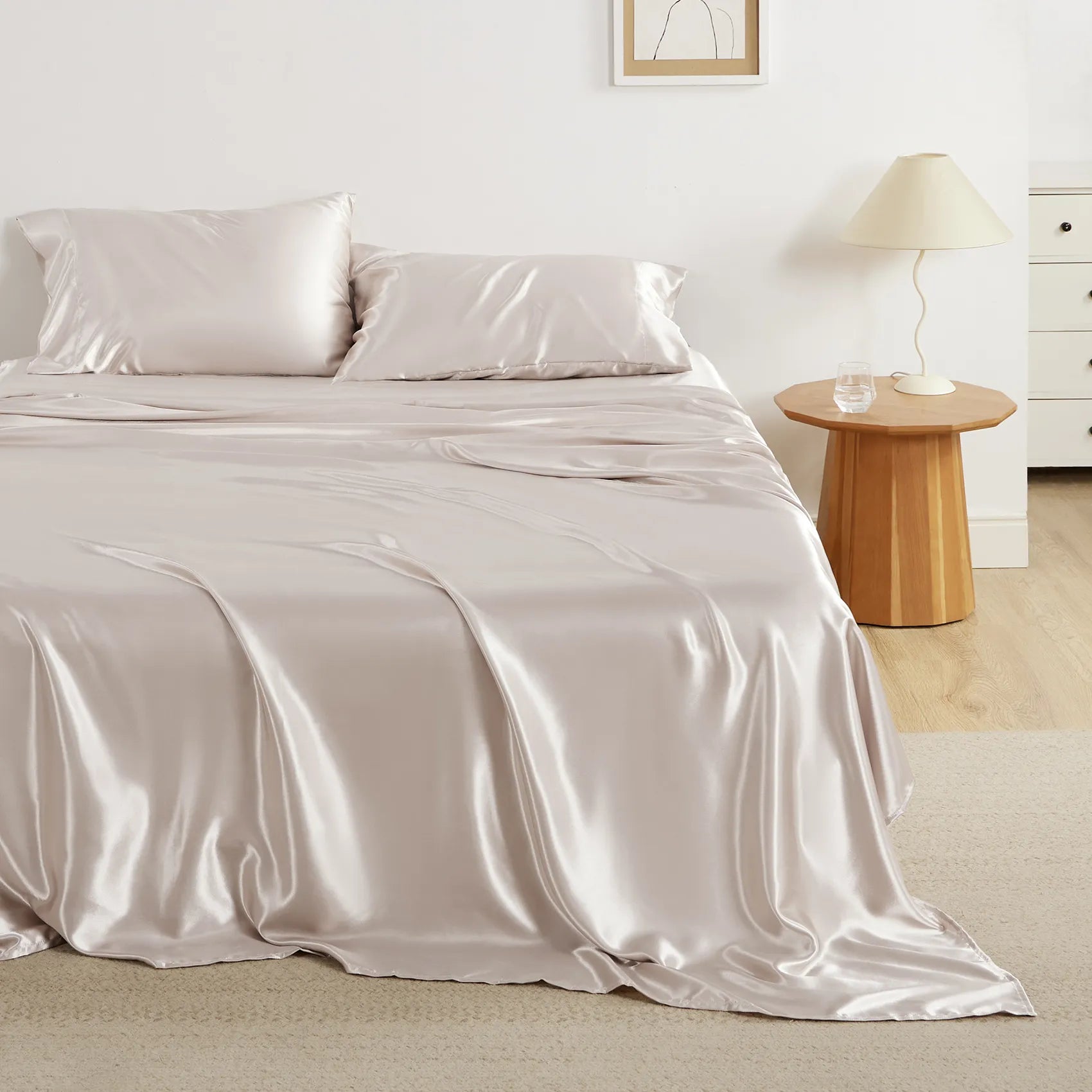 Luxurious Satin Sheet Set