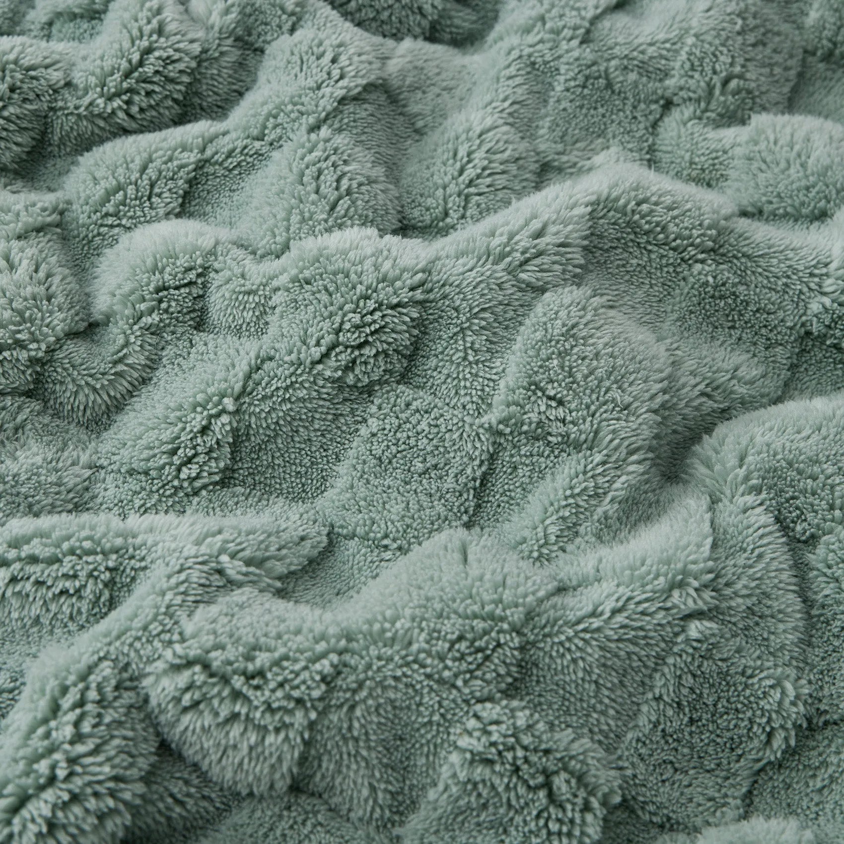 Jacquard Shaggy Sherpa Blanket