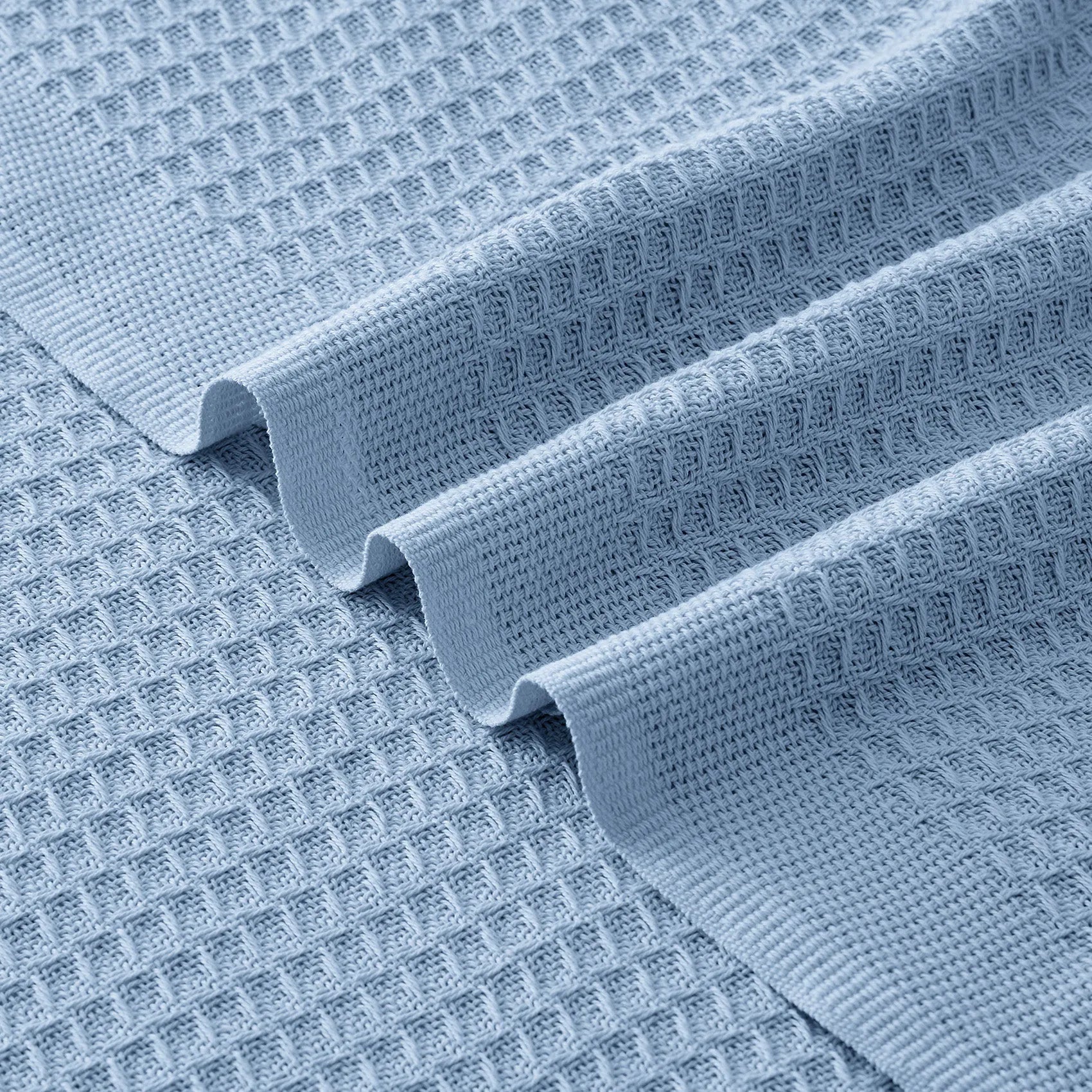 Cotton Waffle Weave Blanket