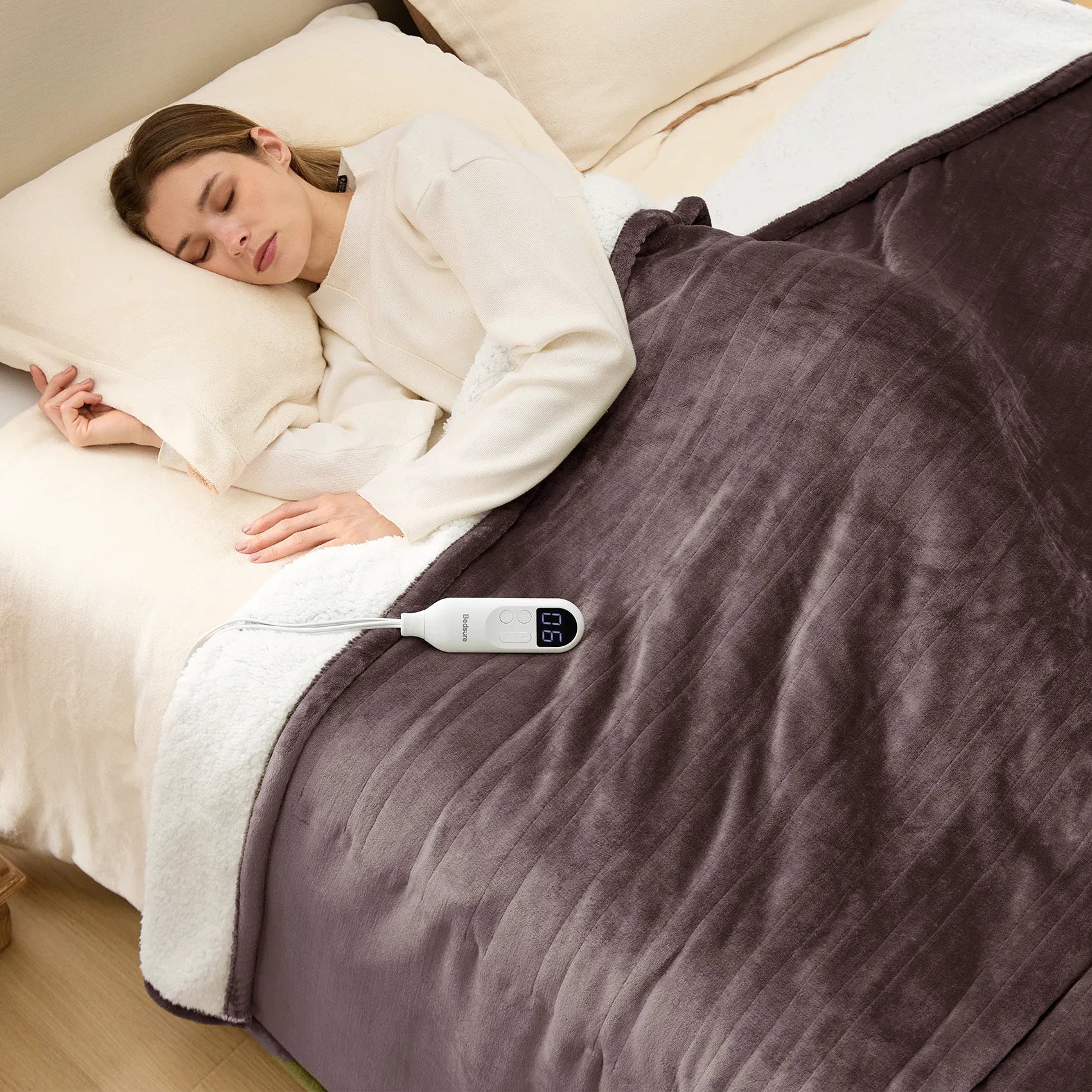 Heated Flannel Blanket