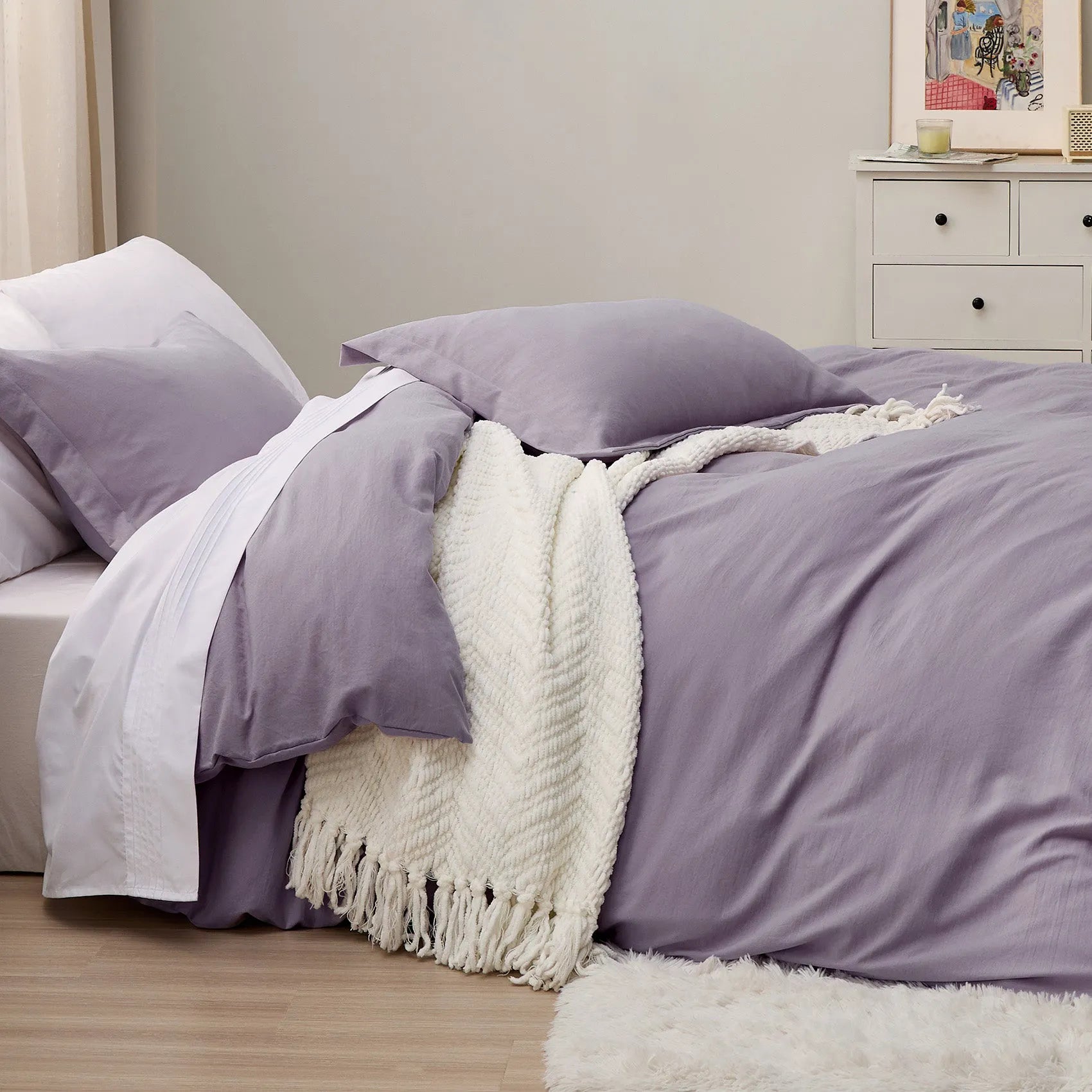 Ultra-Soft Hypoallergenic Microfiber Duvet Cover Set