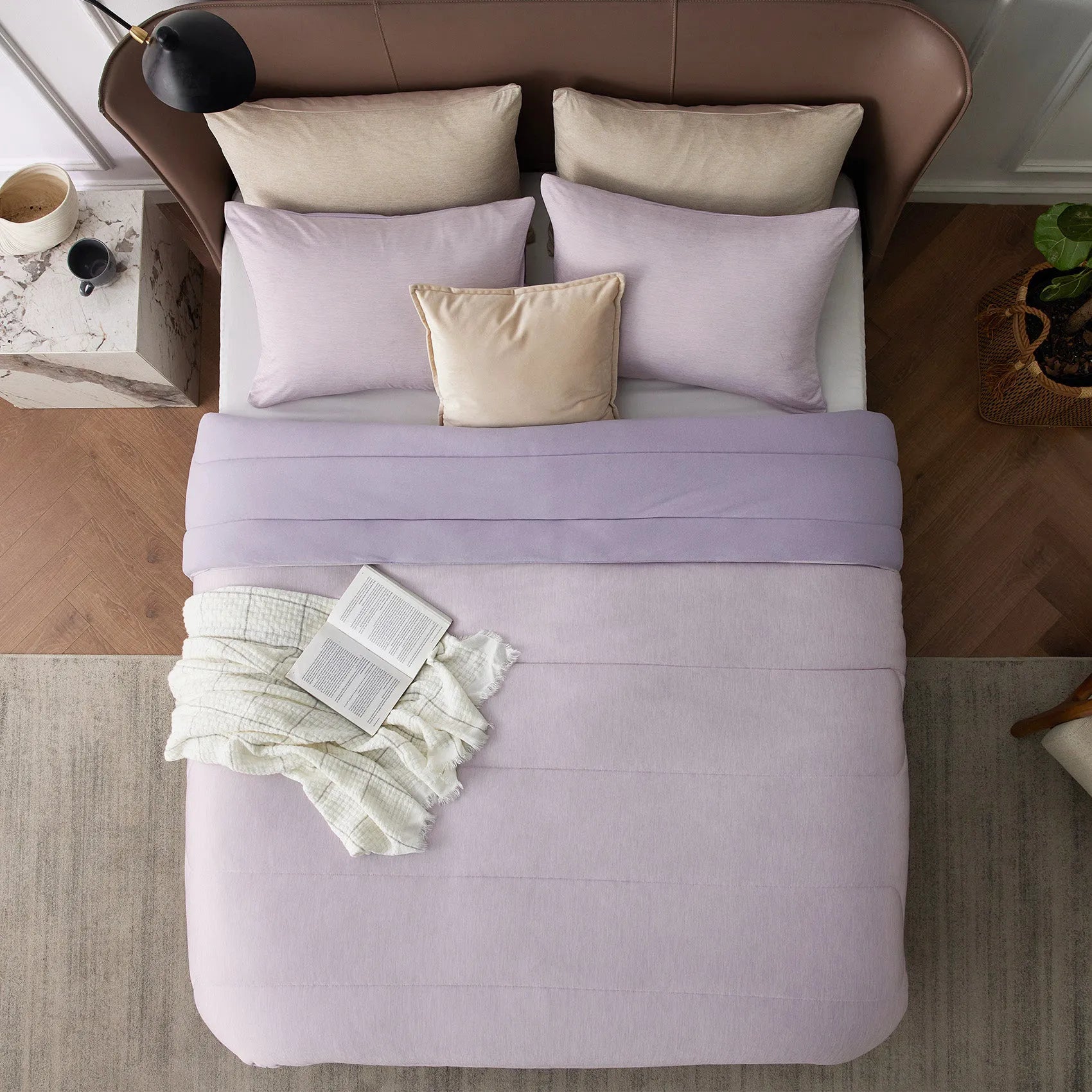 Reversible Warm & Cooling Comforter Set