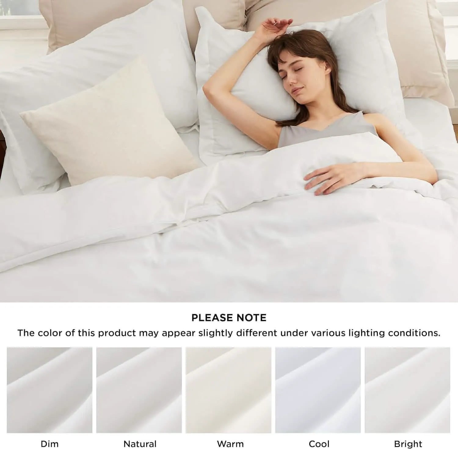 Brushed Microfiber Duvet Cover Set with Fitted Sheet