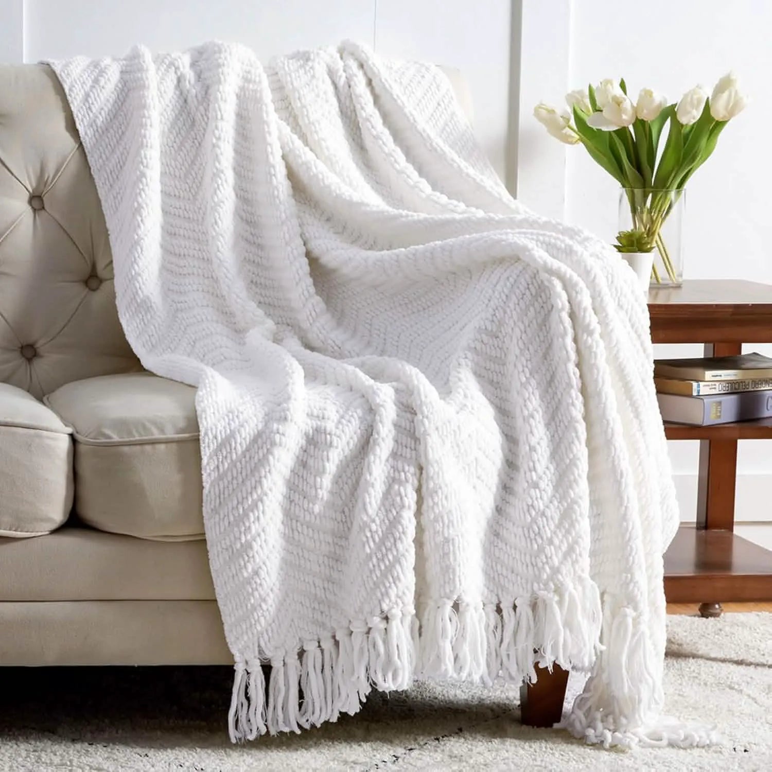 Multi-Purpose Knit Chenille Blanket